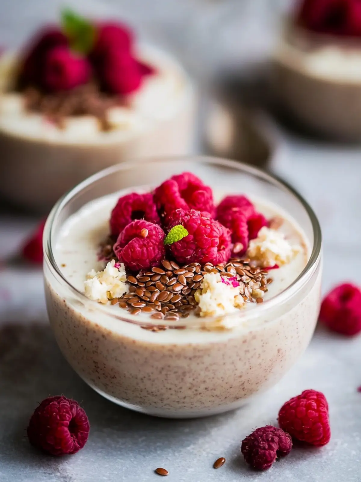 Delicious Flaxseed Pudding for a Nutritious Breakfast Treat Flaxseed Pudding