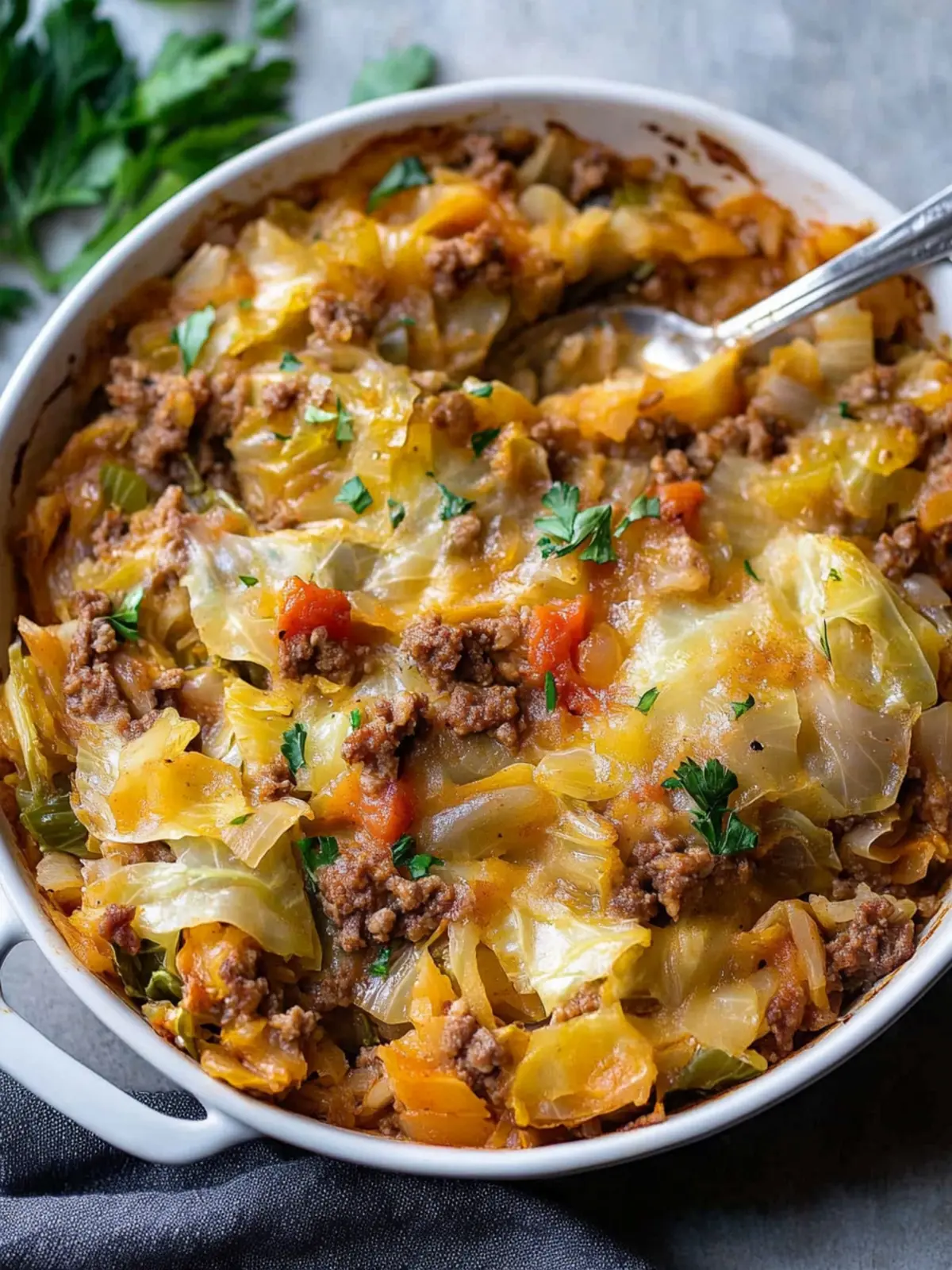 Tasty Low Carb Unstuffed Cabbage Casserole Recipe You’ll Love Low Carb Unstuffed Cabbage Casserole Recipe