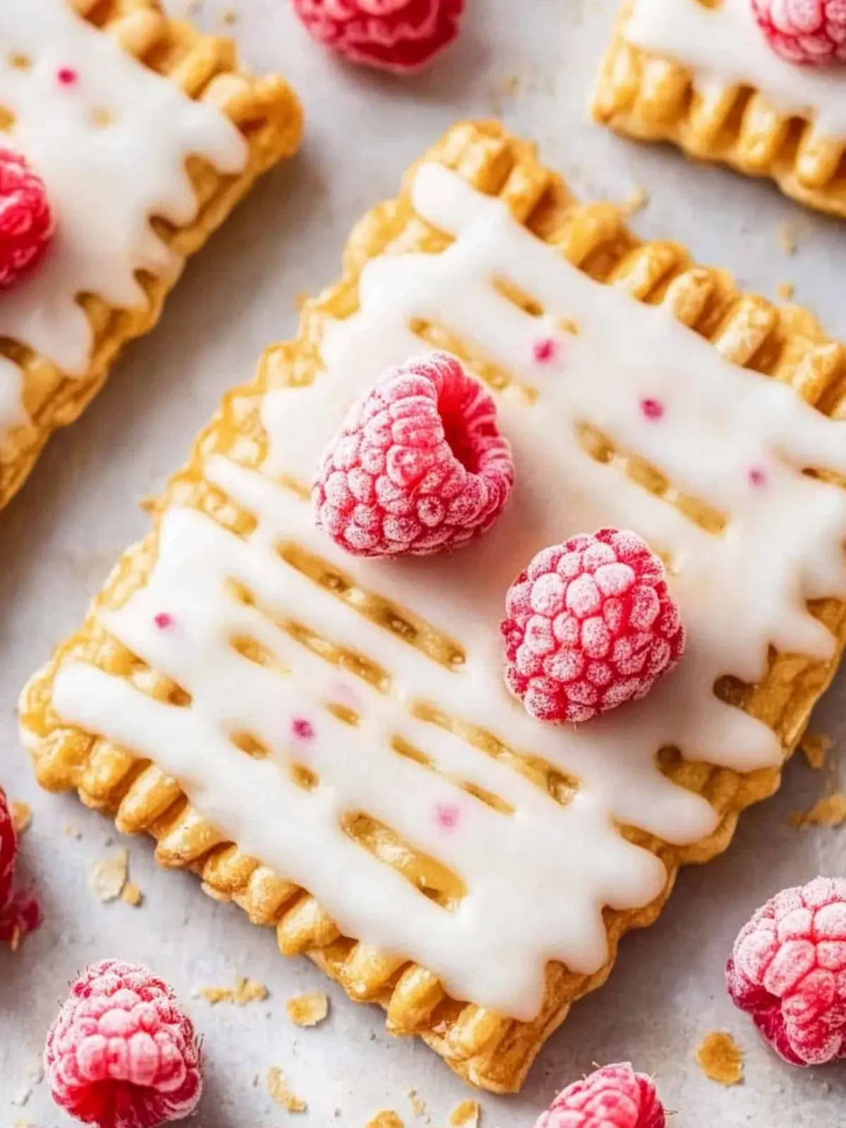 Raspberry Protein Pop Tarts You'll Crave After Every Meal Raspberry Protein Pop Tarts