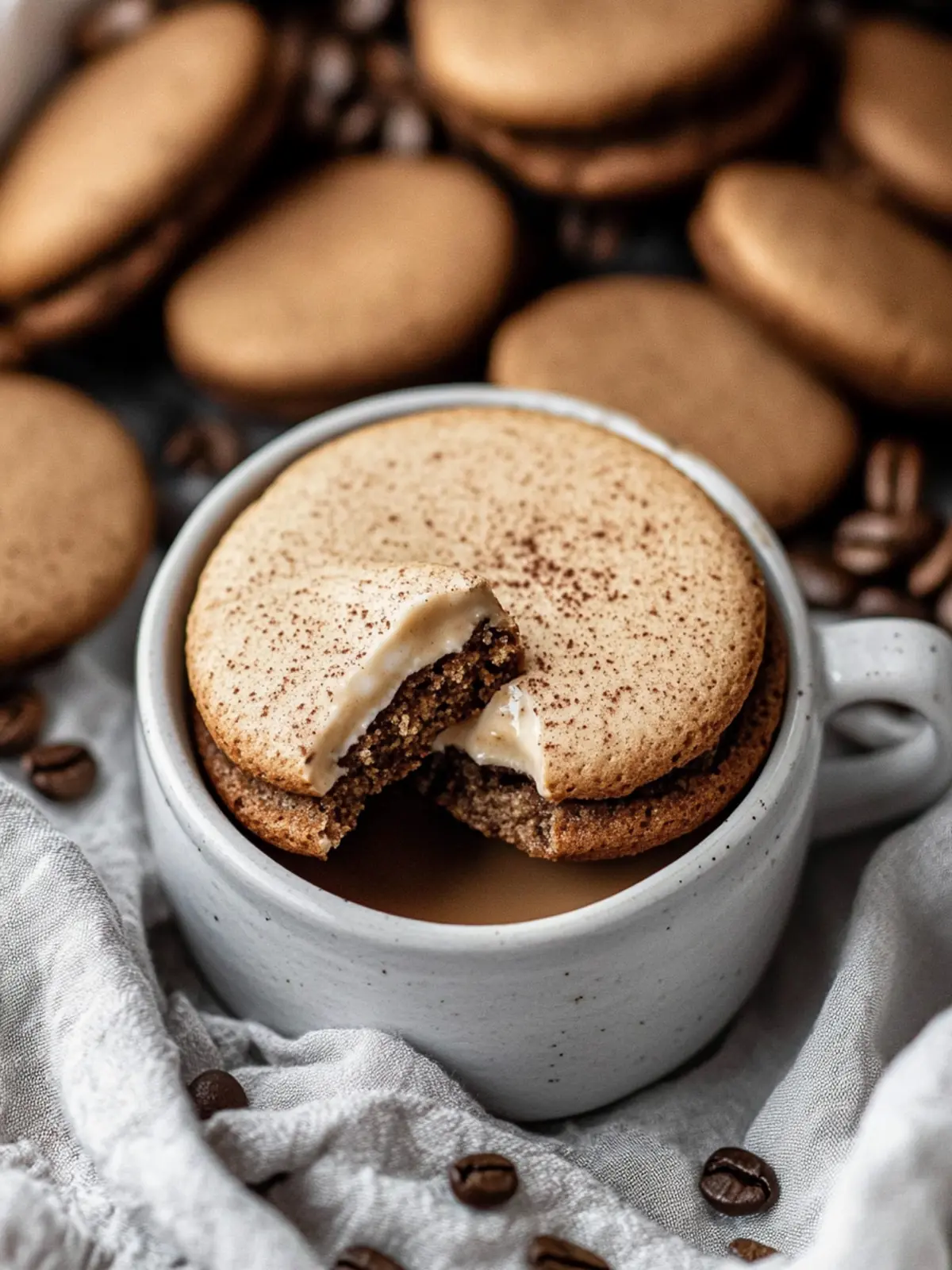 Delicious Coffee Kisses: Melt-in-Your-Mouth Vegan Treats Coffee Kisses
