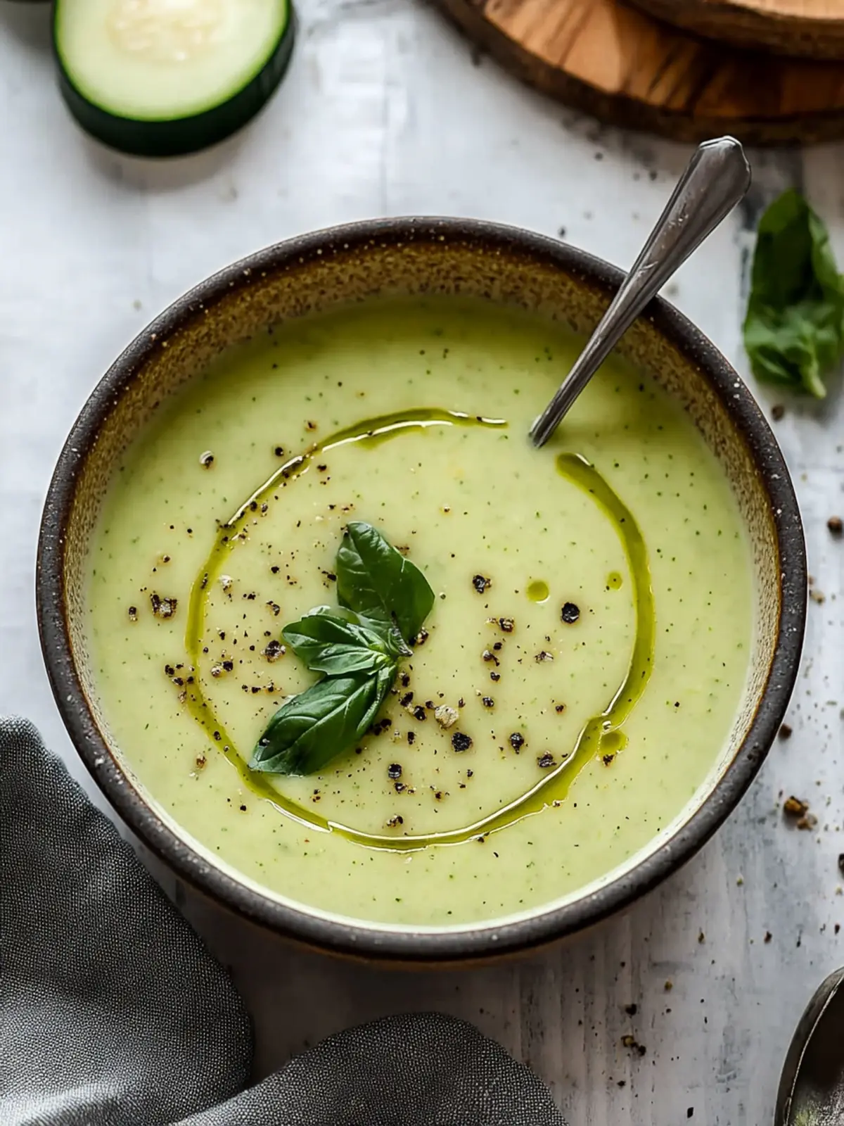 Creamy Zucchini Soup That Will Make You Love Veggies Again Creamy Zucchini Soup