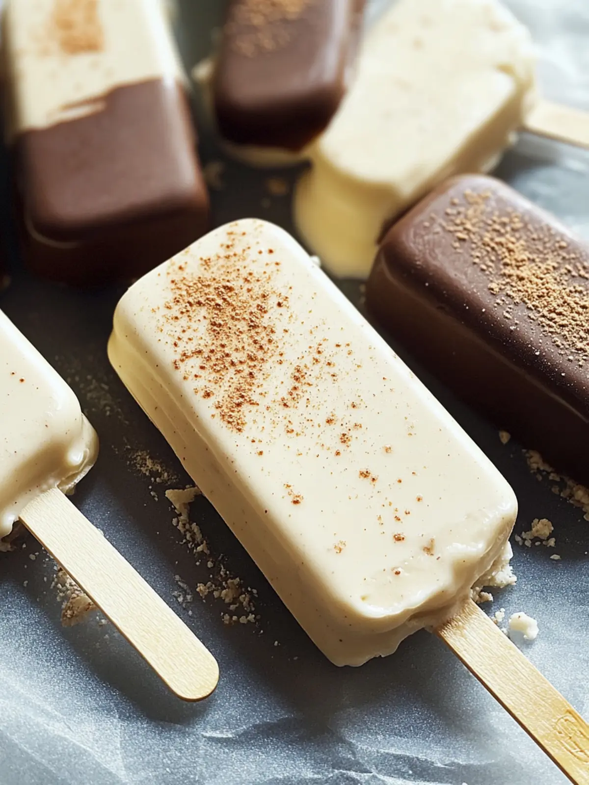 Deliciously Easy Cinnamon Ice Cream Bars for Sweet Indulgence Cinnamon Ice Cream Bars