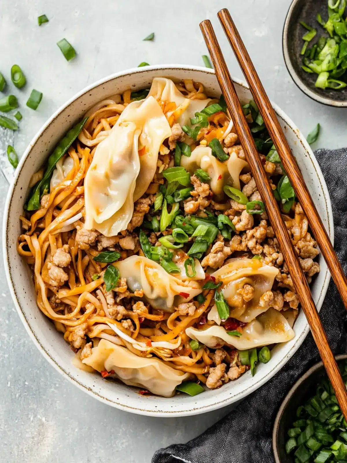 Savor Potsticker Noodle Bowls in Just 15 Minutes! Potsticker Noodle Bowls