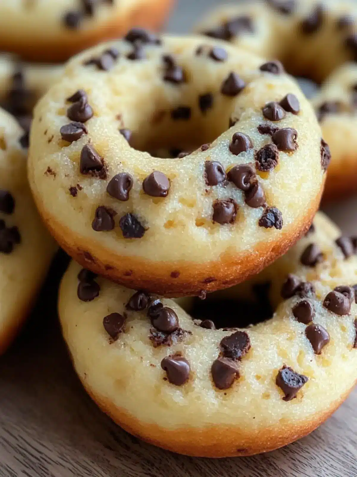 Delicious Vegan Chocolate Chip Donuts You Can’t Resist Vegan Chocolate Chip Donuts