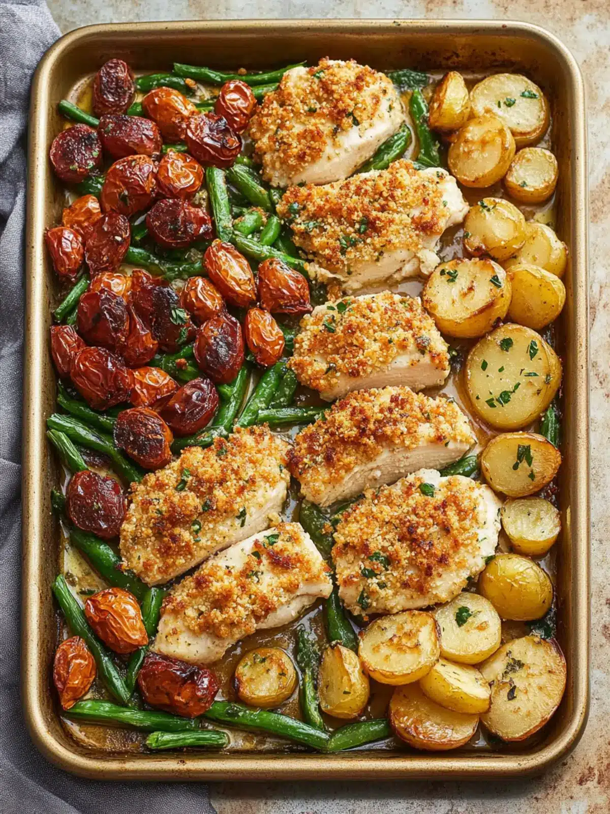Delicious Parmesan Crusted Chicken Sheet Pan Dinner Made Easy Parmesan Crusted Chicken Sheet Pan Dinner