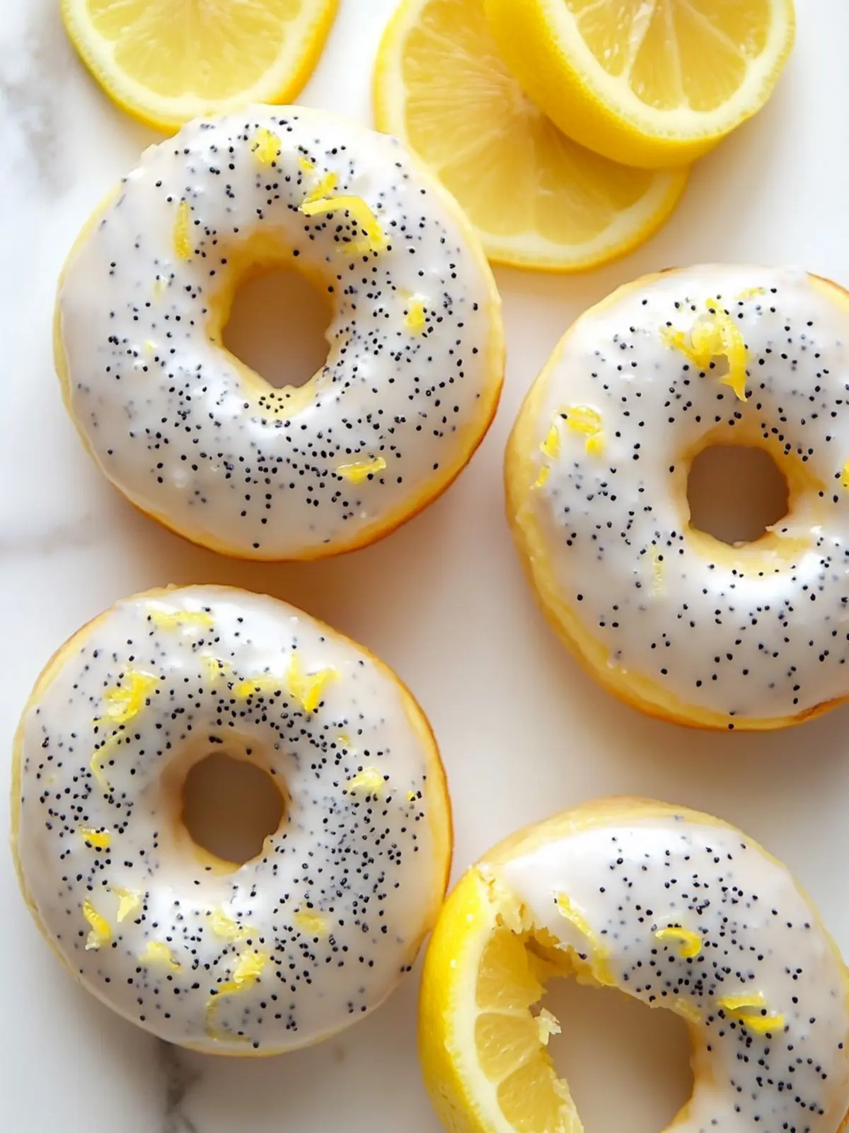 Irresistible Lemon Poppy Seed Doughnuts You Can Bake Today Lemon Poppy Seed Doughnuts