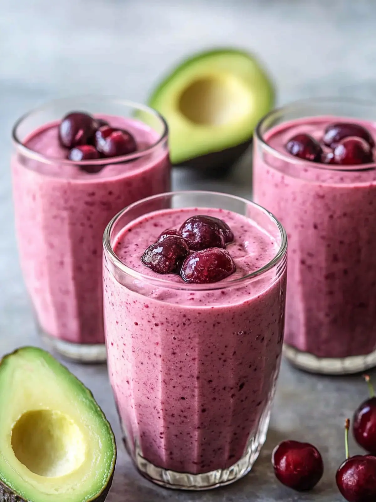 Delicious Cherry Avocado Smoothie for a Quick Energy Boost Cherry Avocado Smoothie