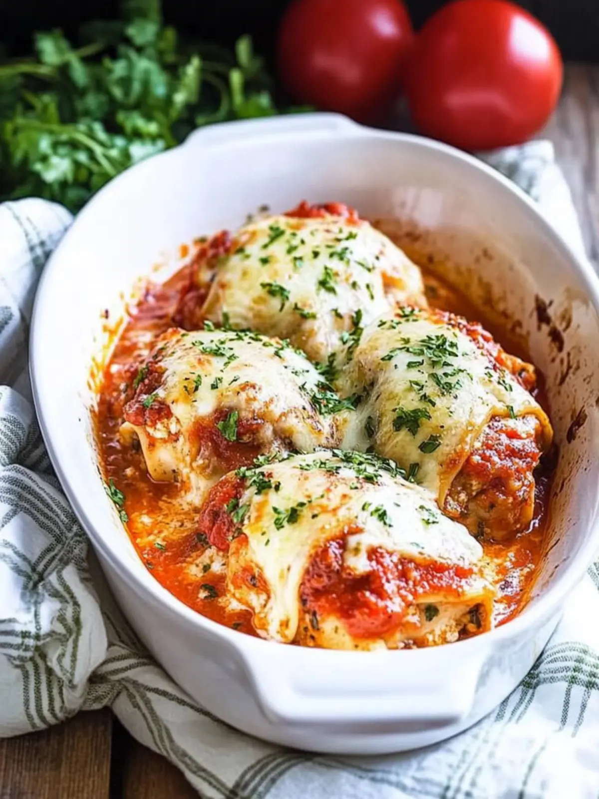 Mouthwatering Lasagna Stuffed Chicken You’ll Crave Tonight Lasagna Stuffed Chicken