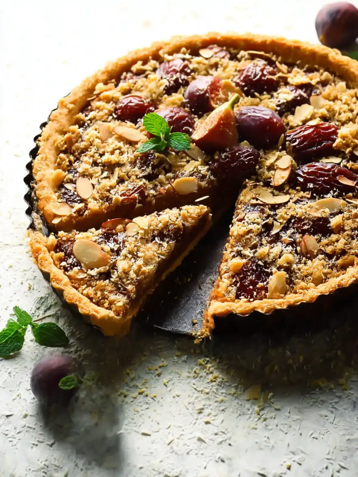 Delicious Almond & Medjool Date Tart for Sweet Cravings Almond & Medjool Date Tart