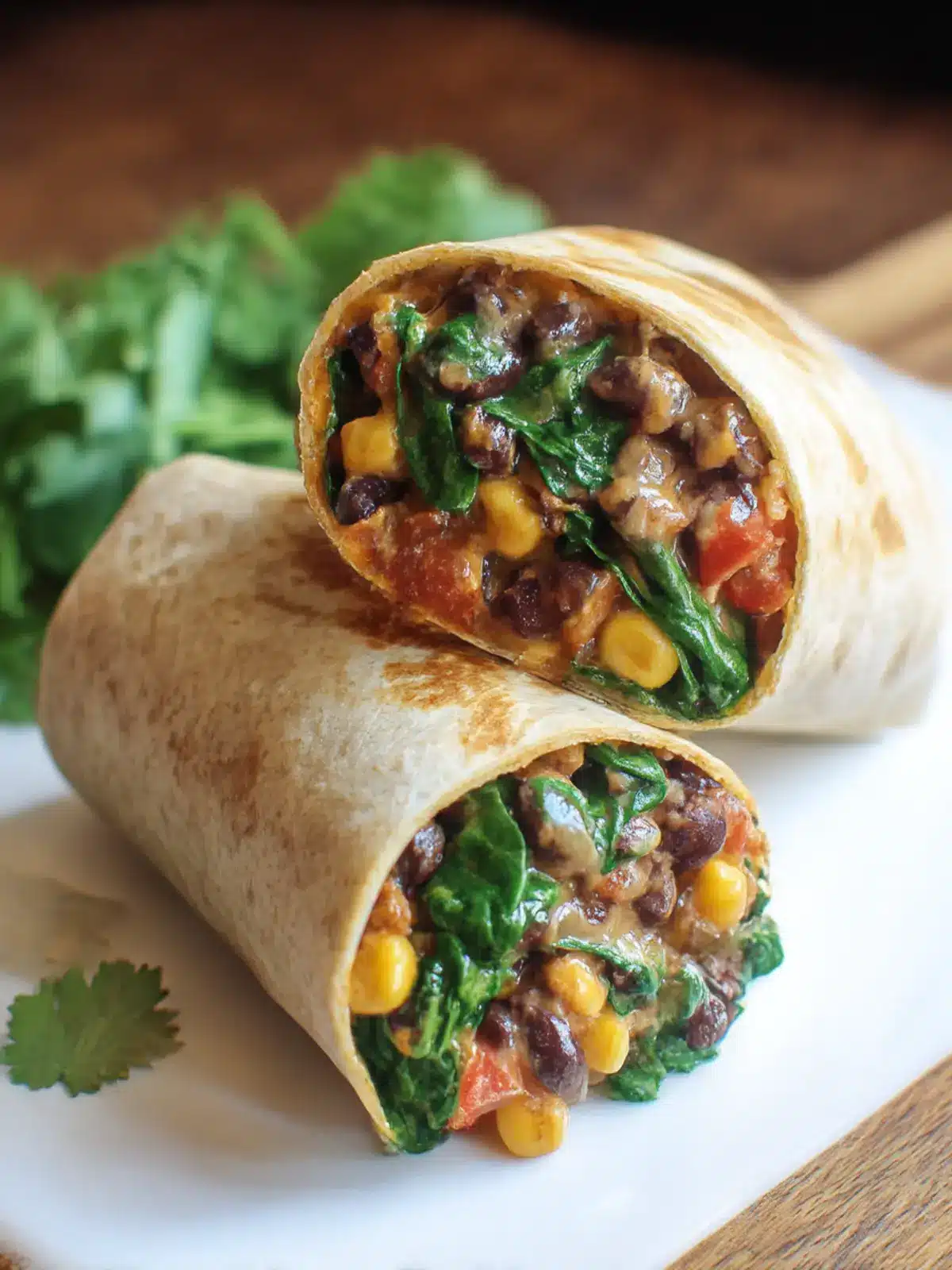 Savor Delectable Black Bean and Spinach Burritos at Home Black Bean and Spinach Burritos