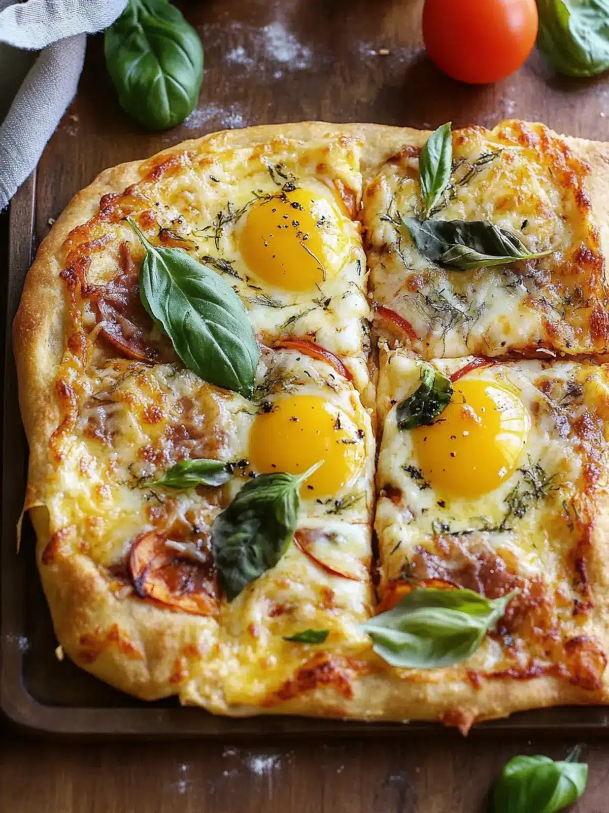 Irresistible Breakfast Pizza: A Morning Game Changer! Breakfast Pizza