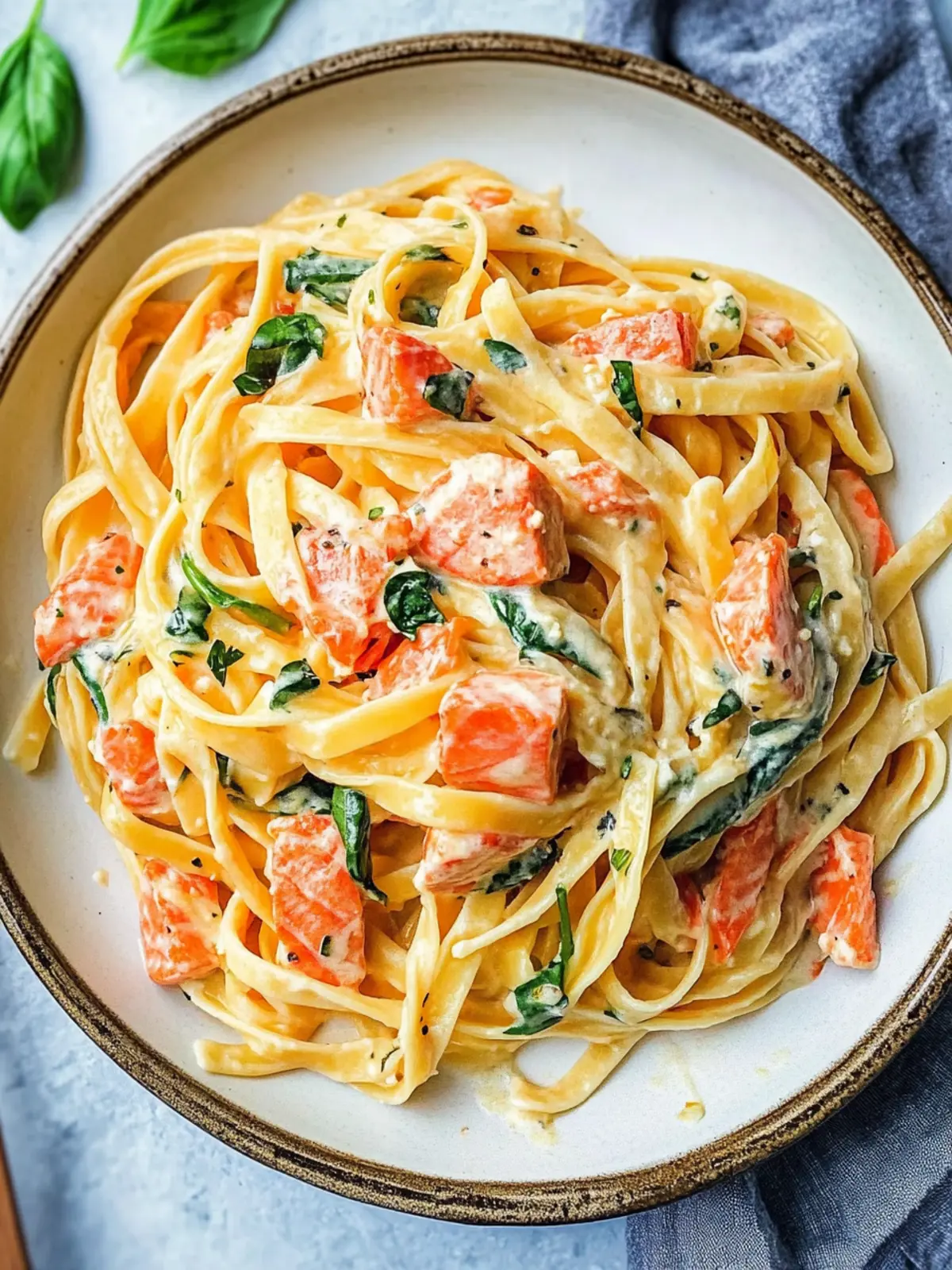 Creamy Salmon Fettuccine That Will Elevate Your Dinner Game Salmon Fettuccine