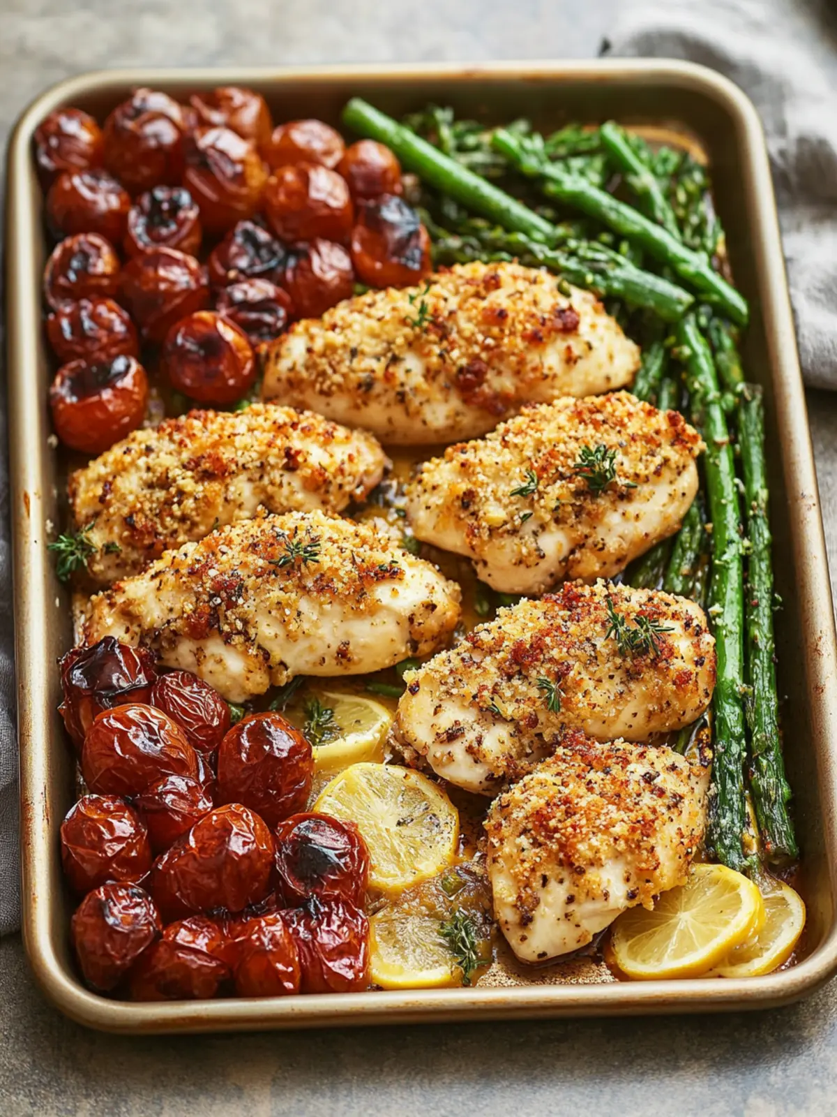 Delicious Parmesan Crusted Chicken Sheet Pan Dinner Made Easy Parmesan Crusted Chicken Sheet Pan Dinner