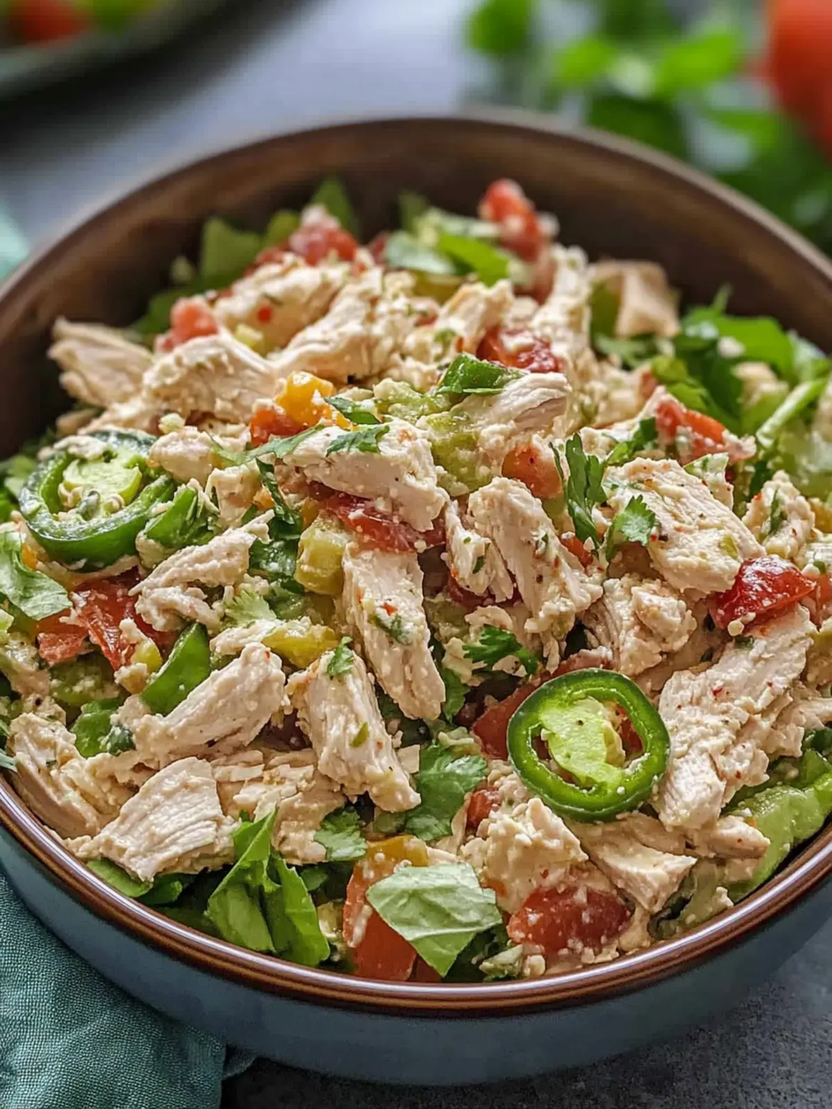 Delicious Jalapeño Popper Chicken Salad You’ll Crave Daily Jalapeño Popper Chicken Salad