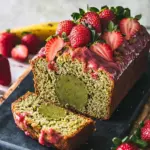 Delicious Strawberry Matcha Banana Bread You Need to Try Strawberry Matcha Banana Bread