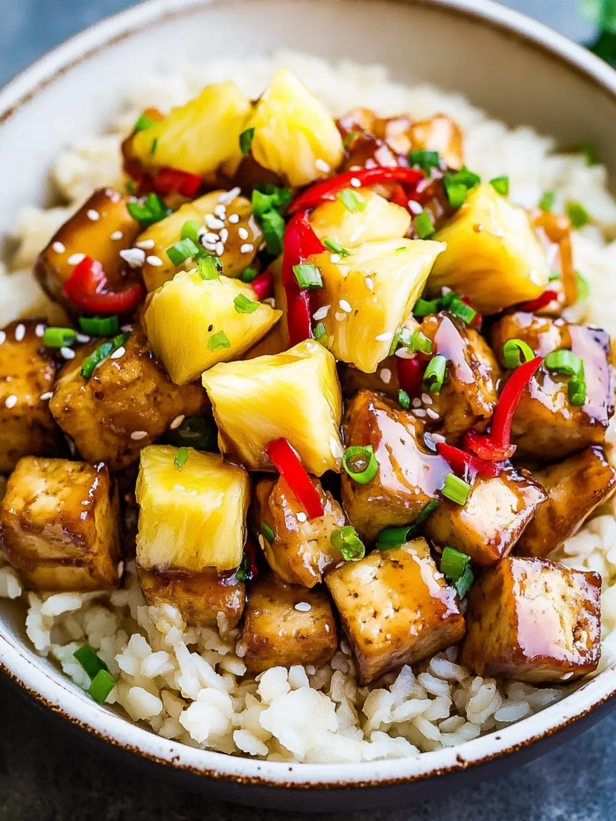 Irresistible Pineapple Teriyaki Tofu for Flavor Lovers Pineapple Teriyaki Tofu