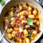 Savory One-Pot Tuscan Bacon Gnocchi in Just 20 Minutes One-Pot Tuscan Bacon Gnocchi