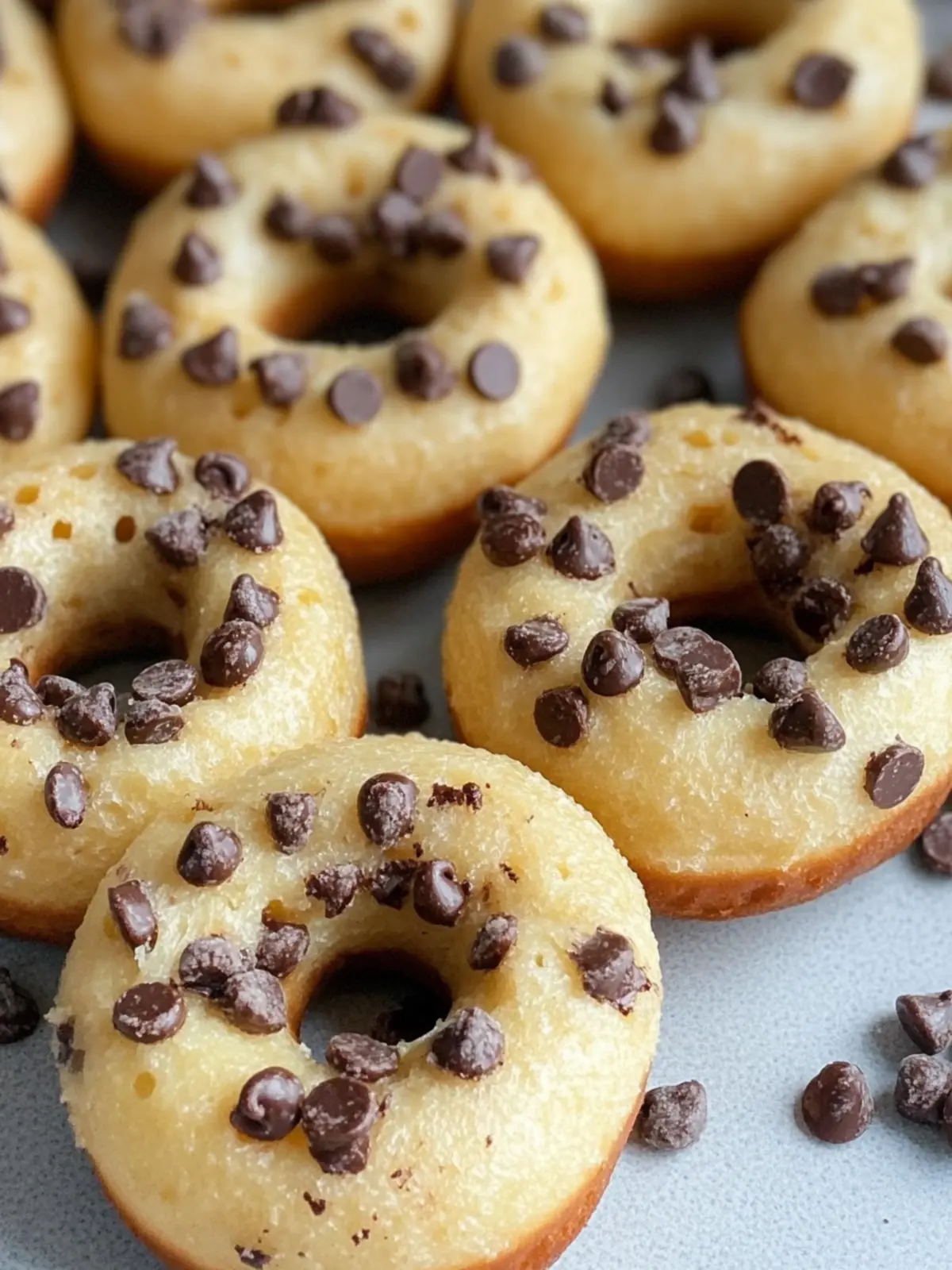 Delicious Vegan Chocolate Chip Donuts You Can’t Resist Vegan Chocolate Chip Donuts