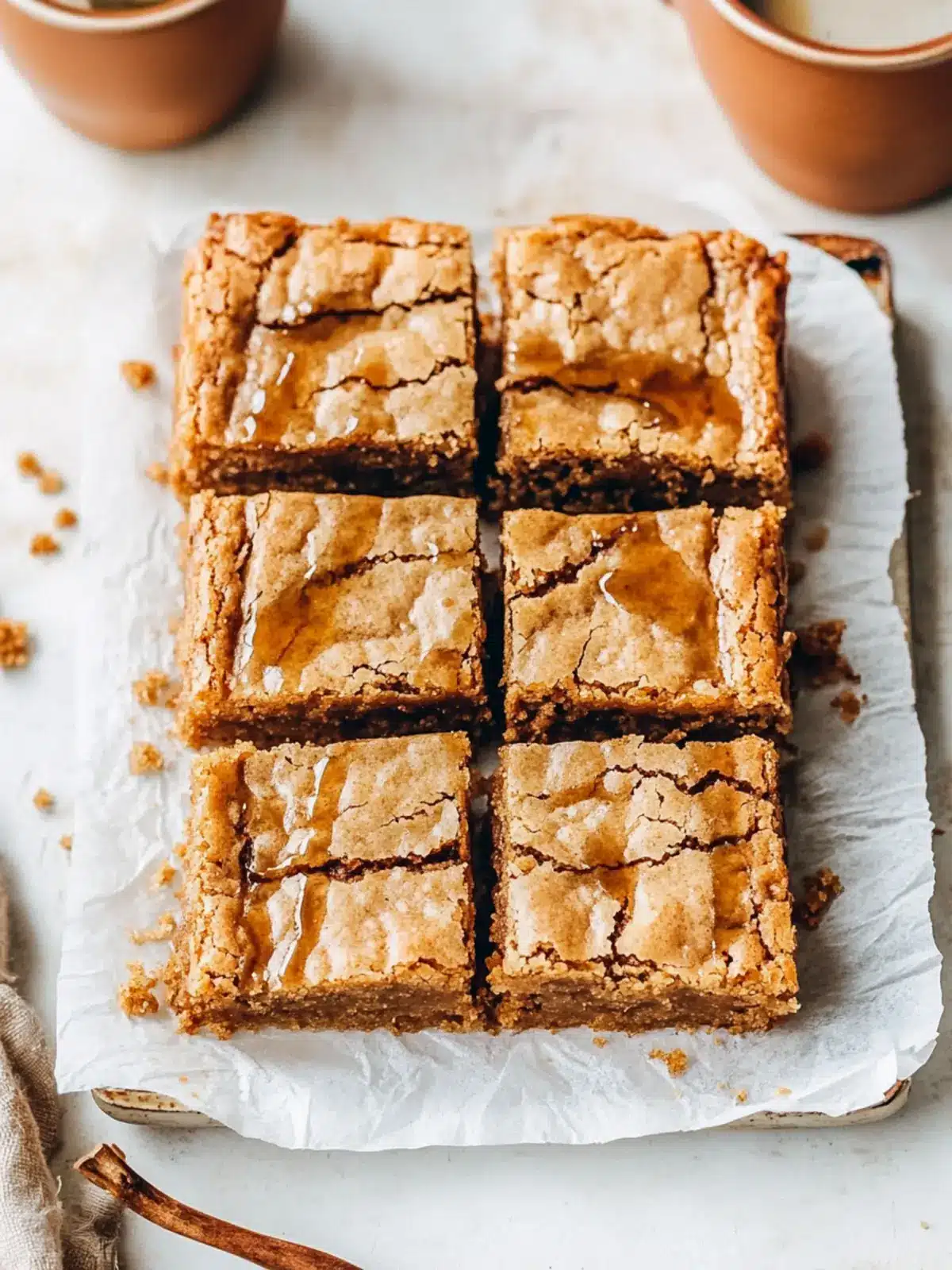 Indulge in Dirty Chai Blondies for a Flavorful Twist! Dirty Chai Blondies