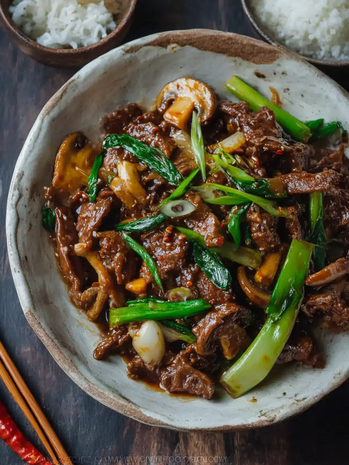 Savory Vegan Mongolian Beef and Mushrooms You’ll Love Vegan Mongolian Beef and Mushrooms