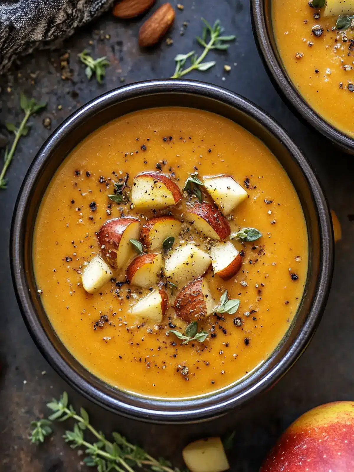 Delight in Creamy Roasted Apple Pumpkin Soup Bliss Creamy Roasted Apple Pumpkin Soup