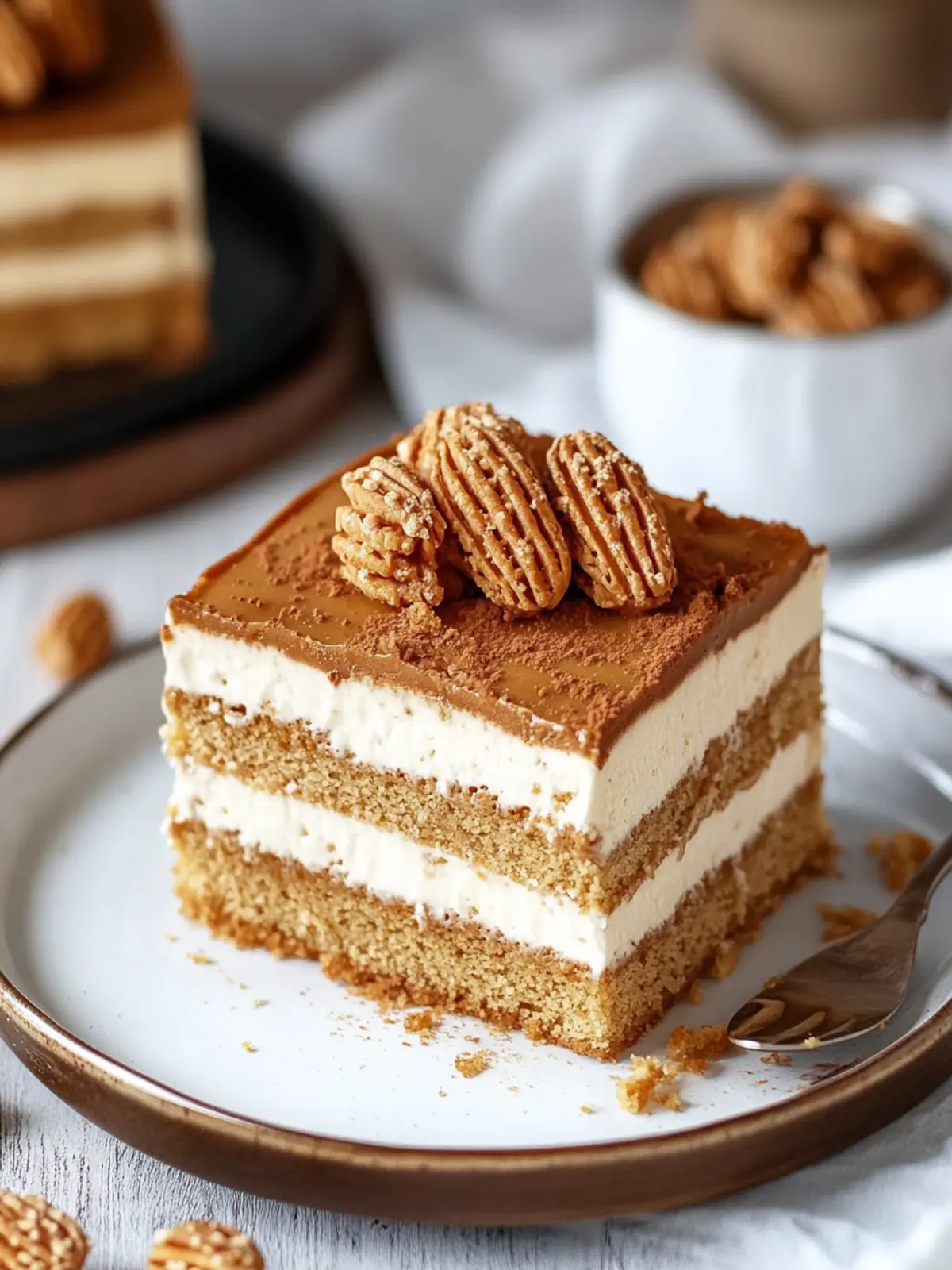 Decadent Biscoff Icebox Cake: A No-Bake Delight! Biscoff Icebox Cake