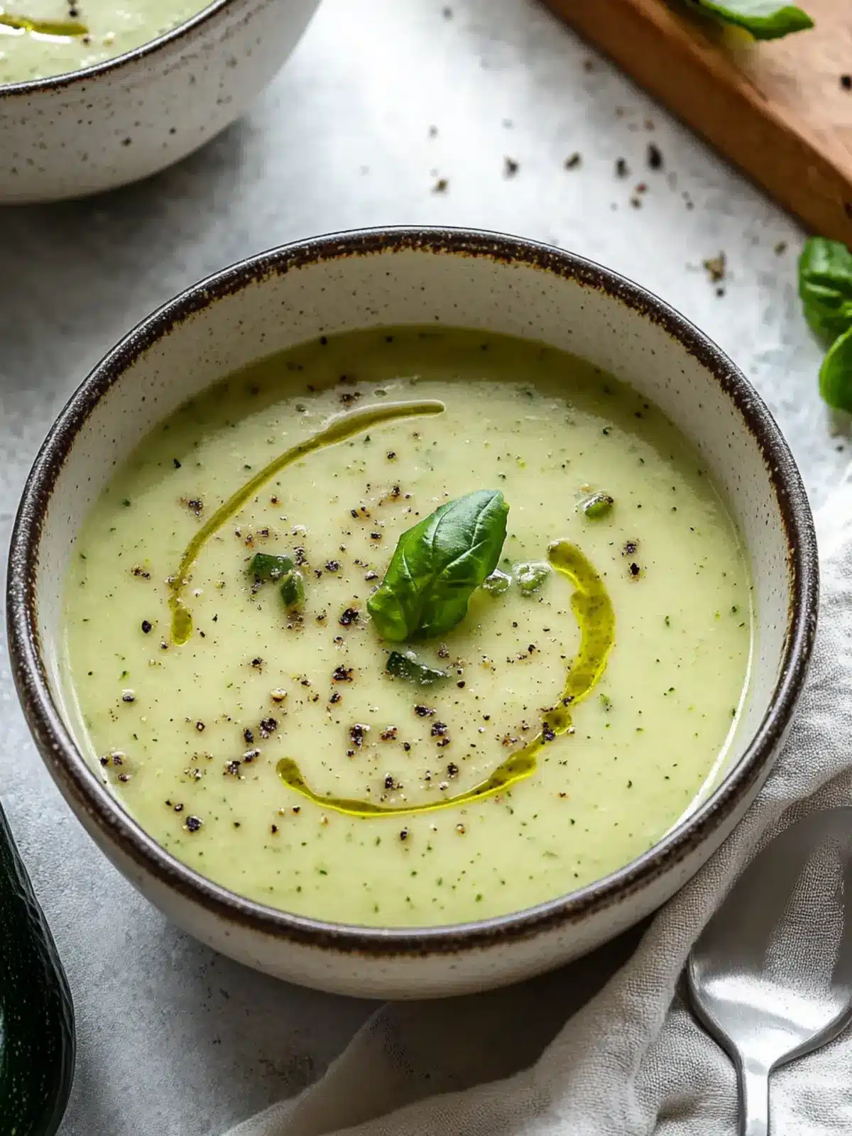 Creamy Zucchini Soup That Will Make You Love Veggies Again Creamy Zucchini Soup