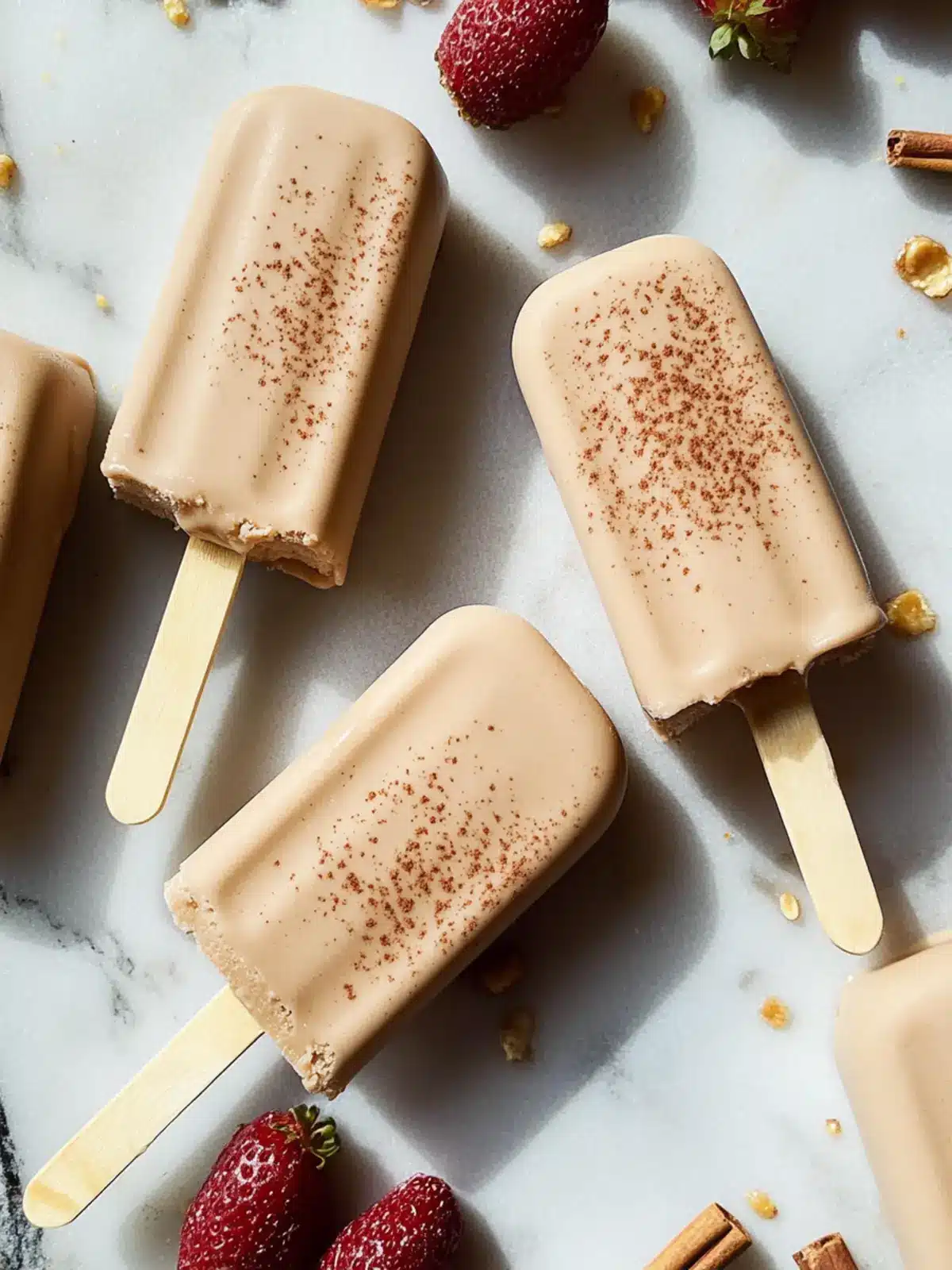 Deliciously Easy Cinnamon Ice Cream Bars for Sweet Indulgence Cinnamon Ice Cream Bars