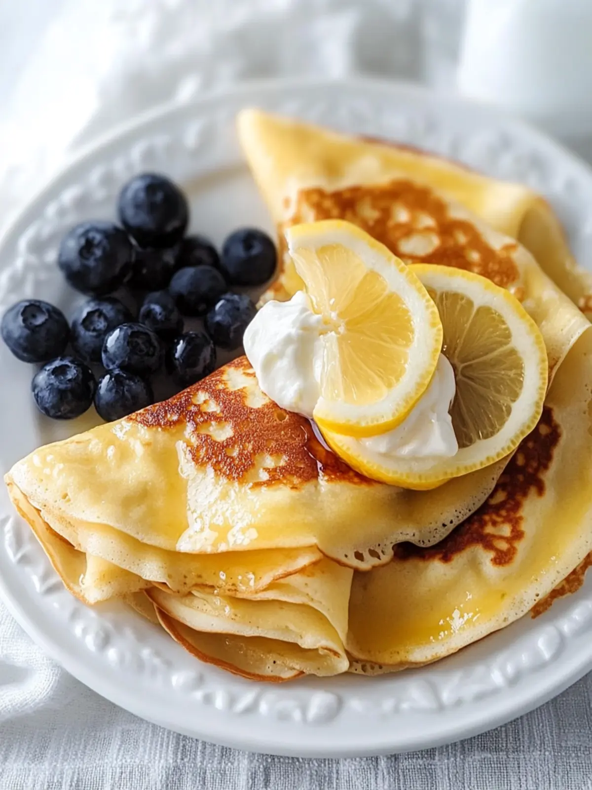 Zesty Lemon Breakfast Crepes to Brighten Your Mornings Lemon Breakfast Crepes