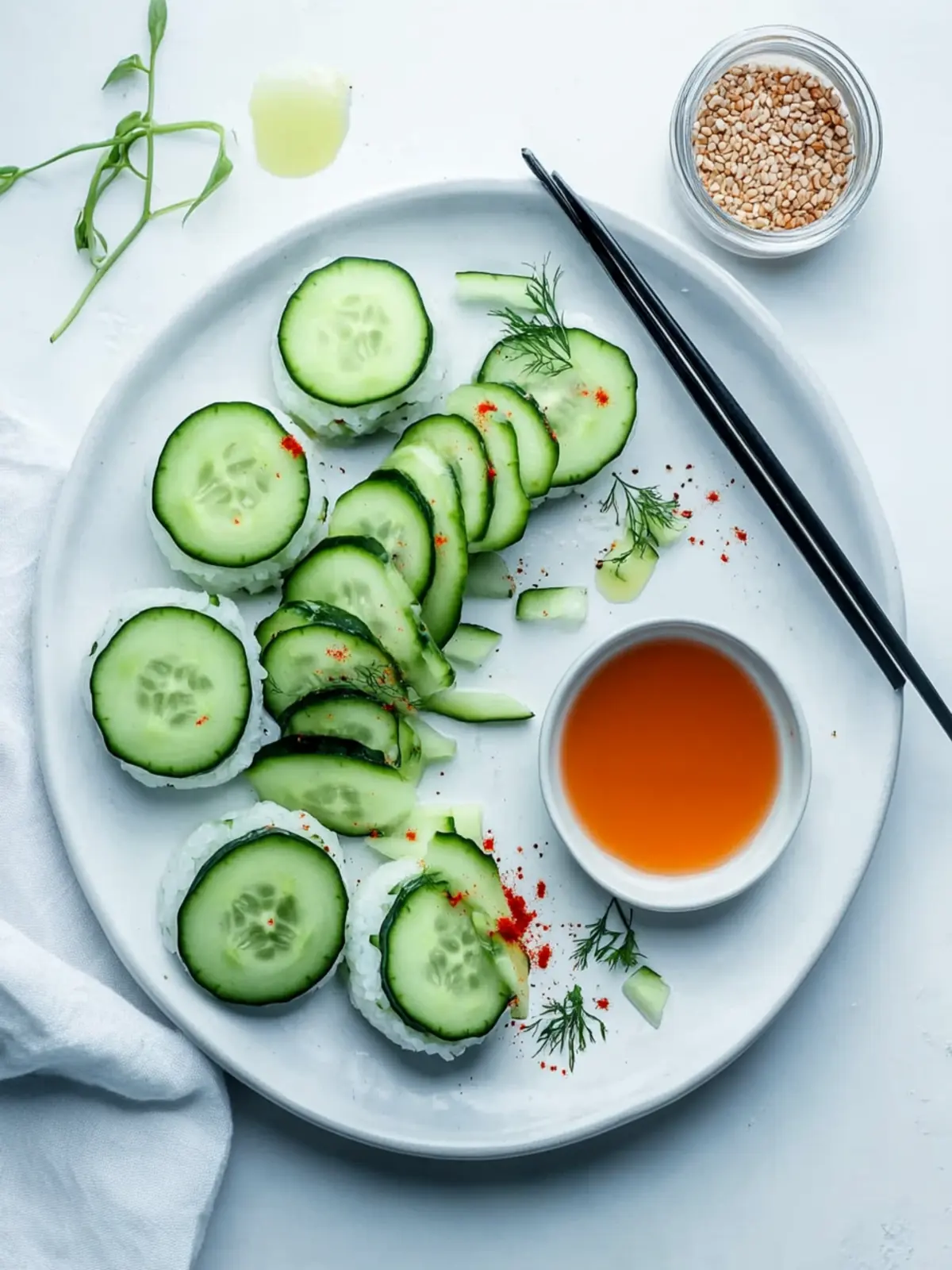 Delicious Cucumber Sushi You Can Make at Home! Cucumber Sushi