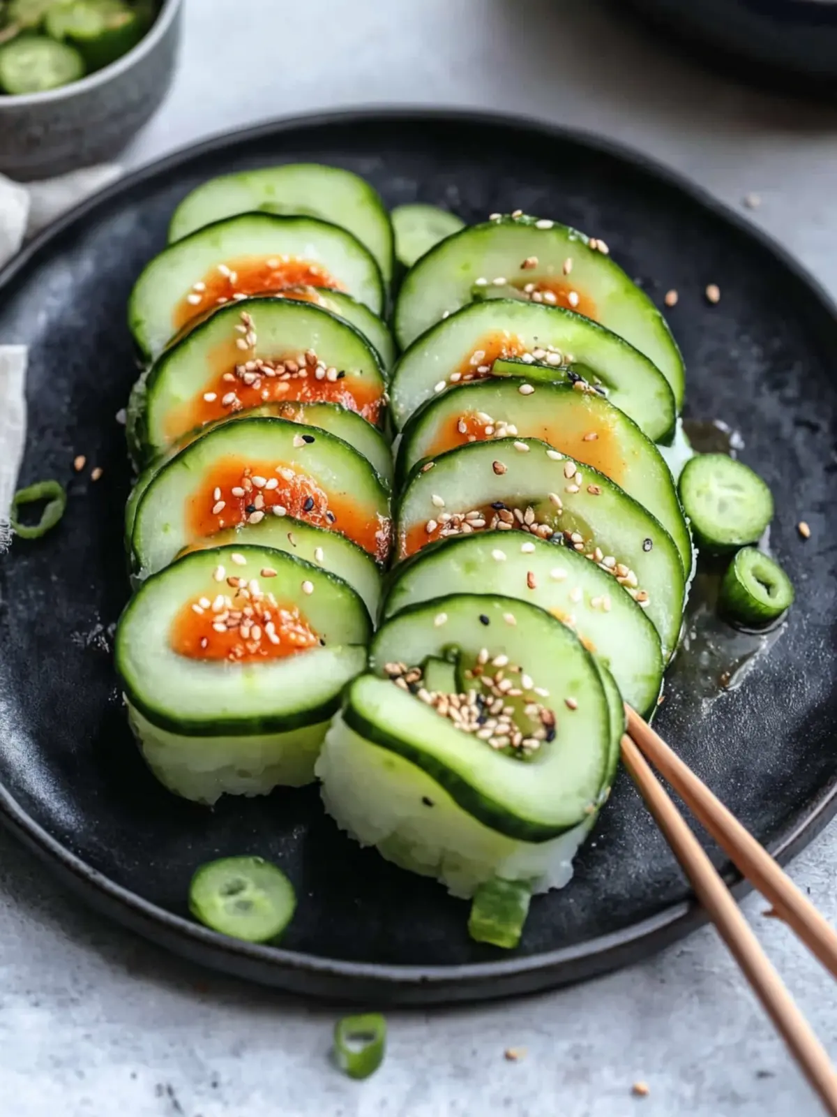 Delicious Cucumber Sushi You Can Make at Home! Cucumber Sushi