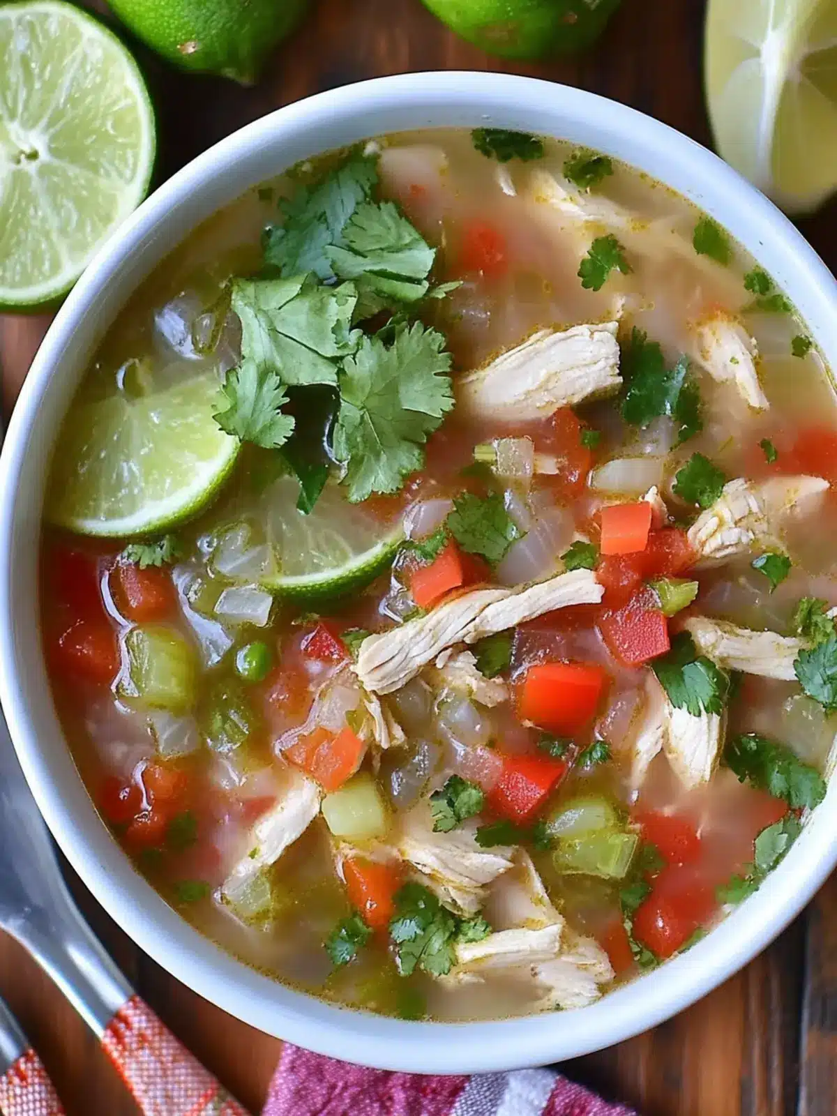 Zesty Slow Cooker Mexican Chicken Lime Soup You’ll Love Slow Cooker Mexican Chicken Lime Soup