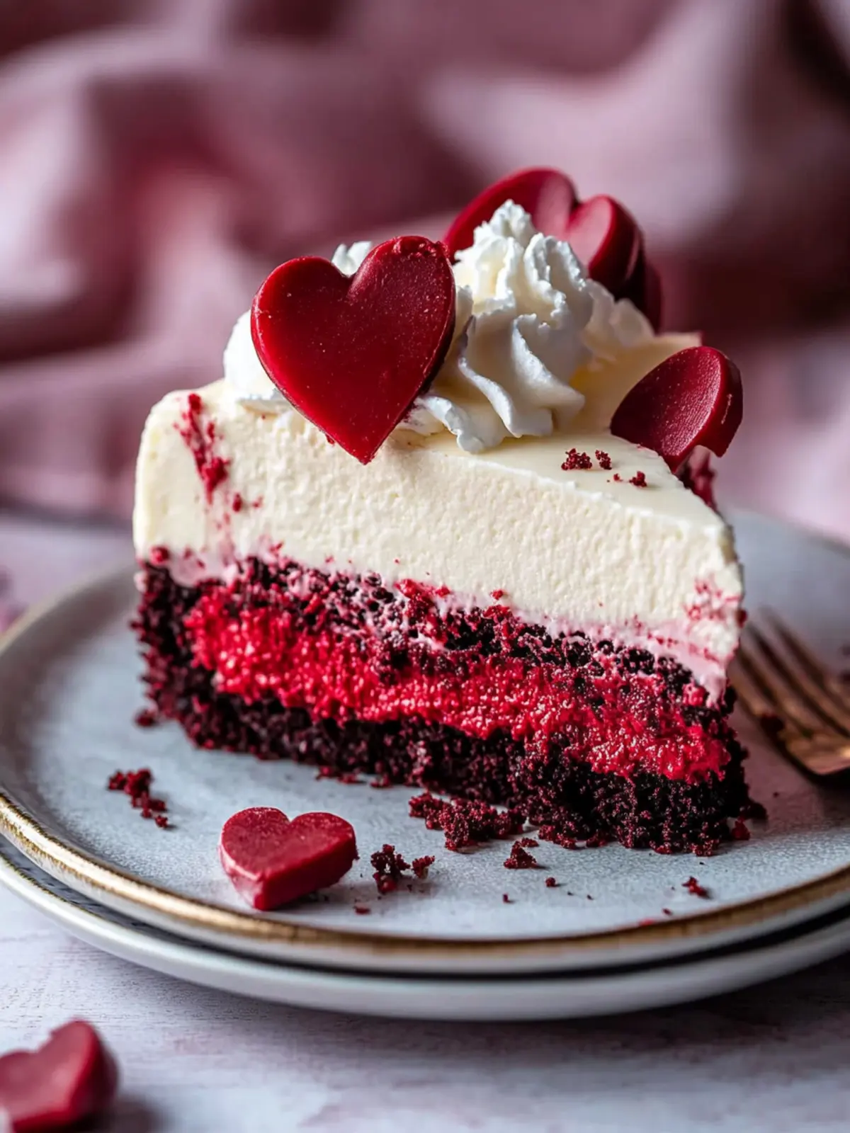 Indulge in Rich Red Velvet Cheesecake Bliss at Home Red Velvet Cheesecake