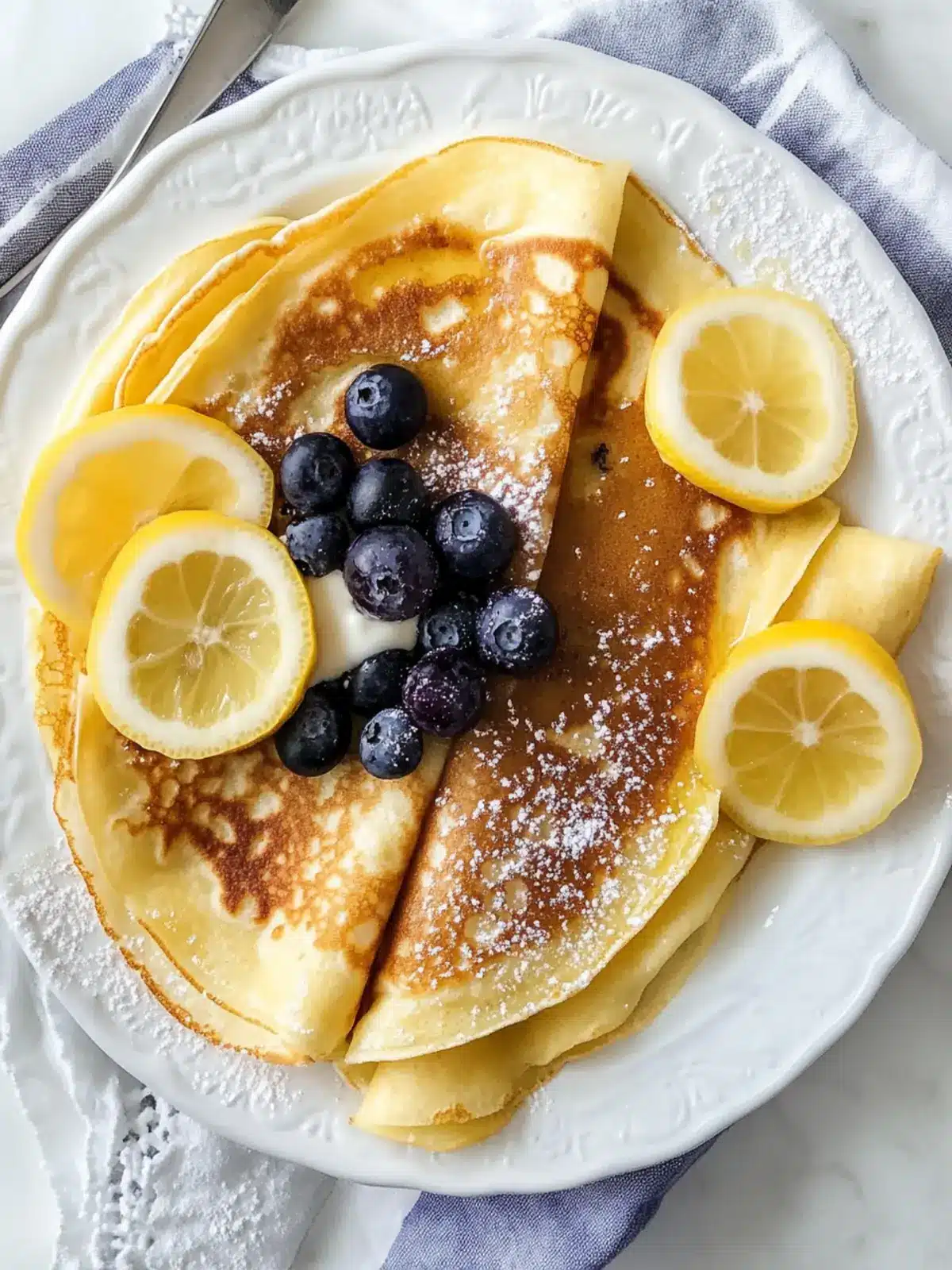 Zesty Lemon Breakfast Crepes to Brighten Your Mornings Lemon Breakfast Crepes