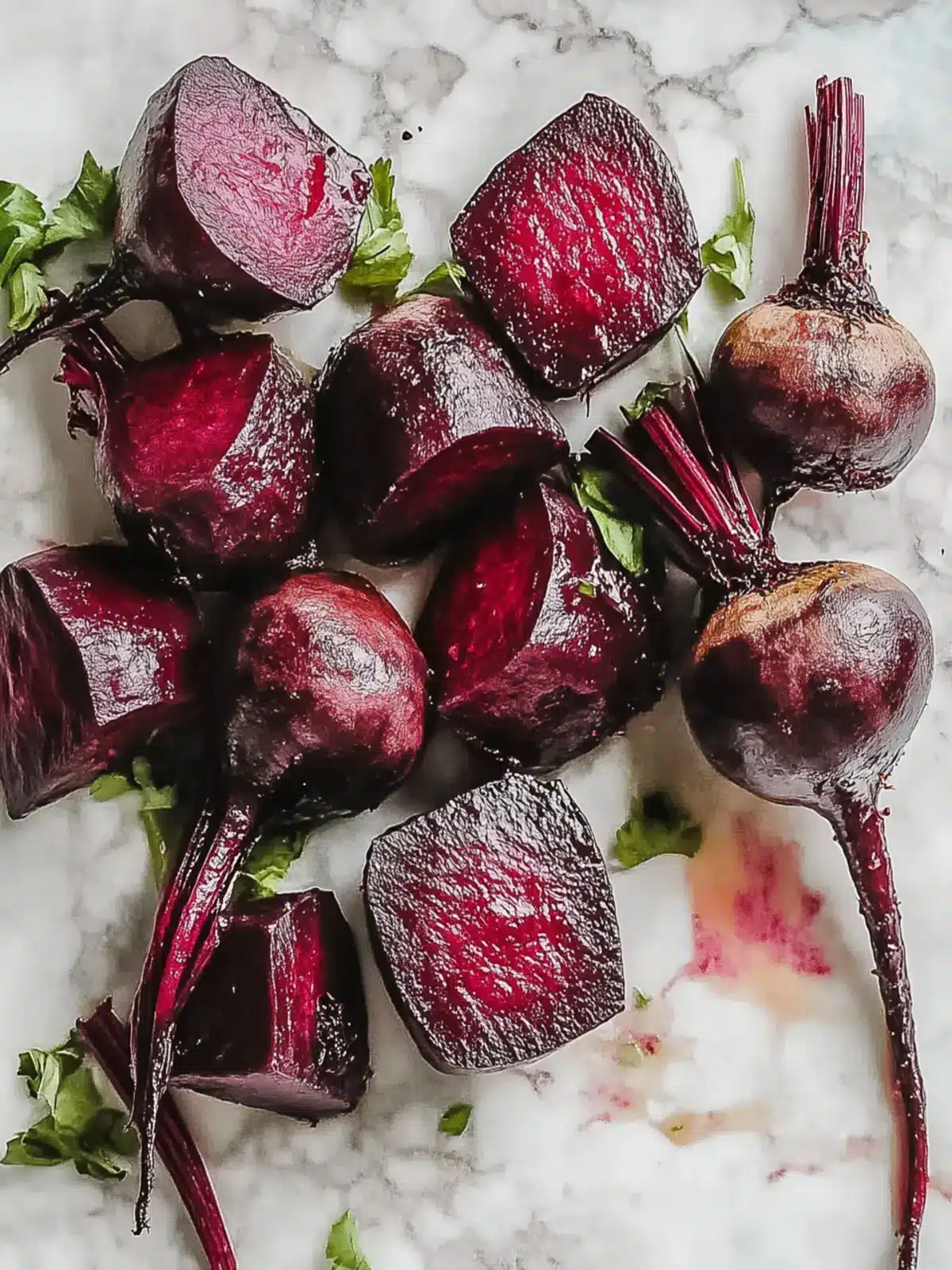 Irresistibly Sweet Roasted Beets with Balsamic Drizzle Roasted Beets