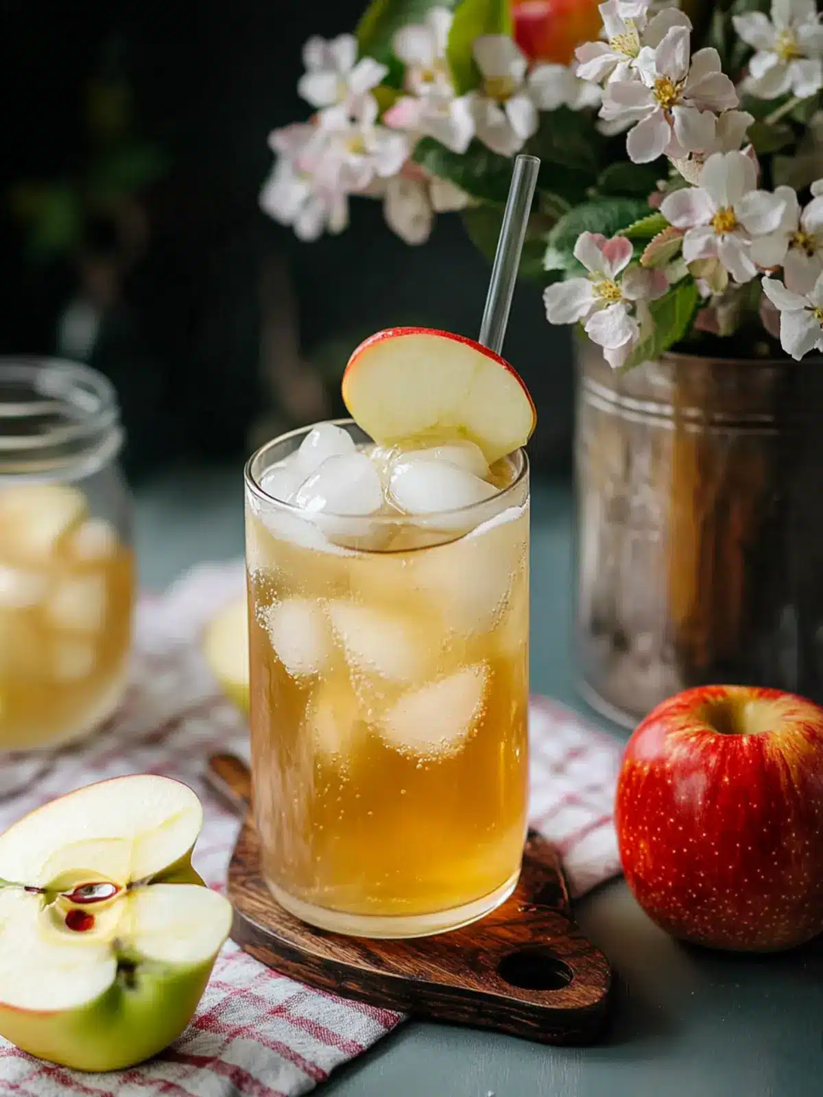 Sip Refreshingly Sweet Homemade Crisp Apple Soda Today Homemade Crisp Apple Soda