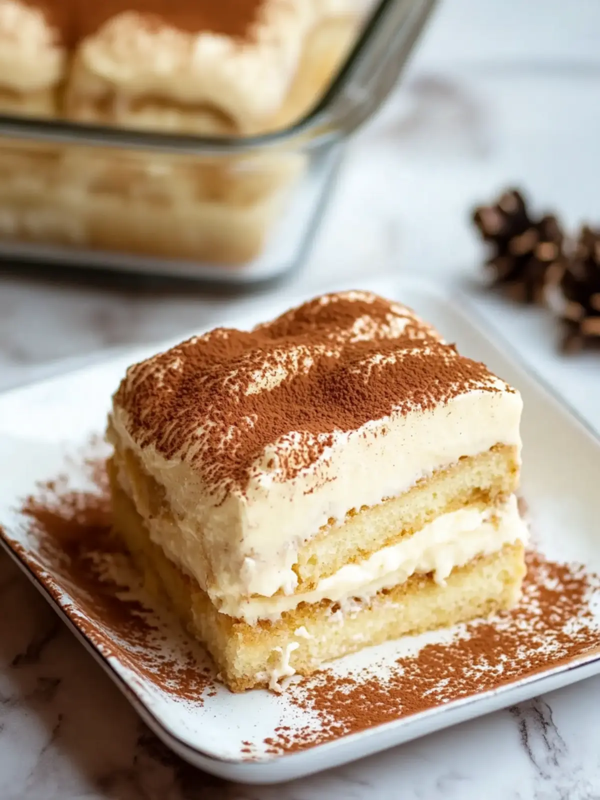 Irresistible Eggnog Tiramisu: A Festive No-Bake Delight Eggnog Tiramisu