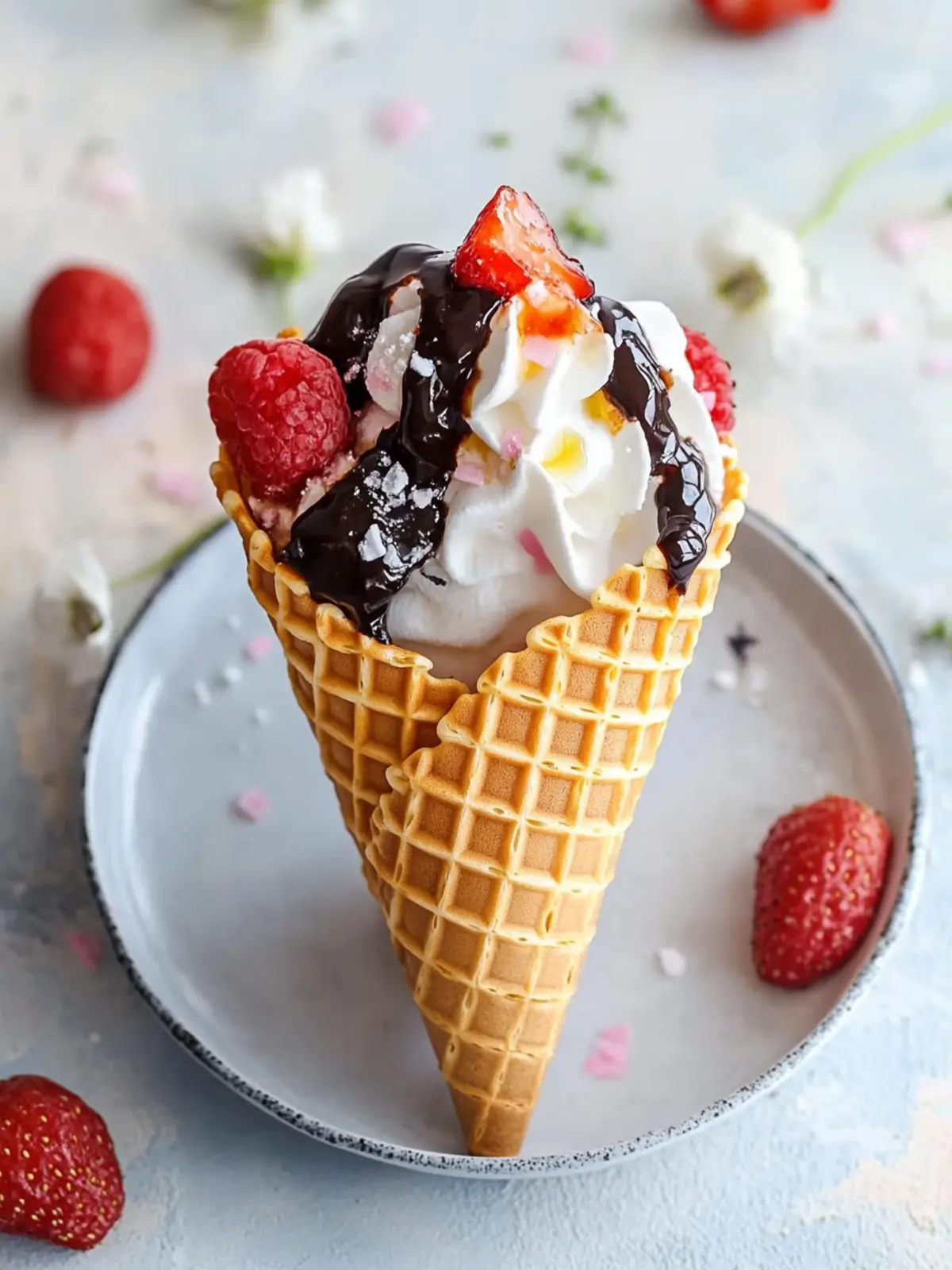Delicious Homemade Waffle Cones That Everyone Will Love Waffle Cones