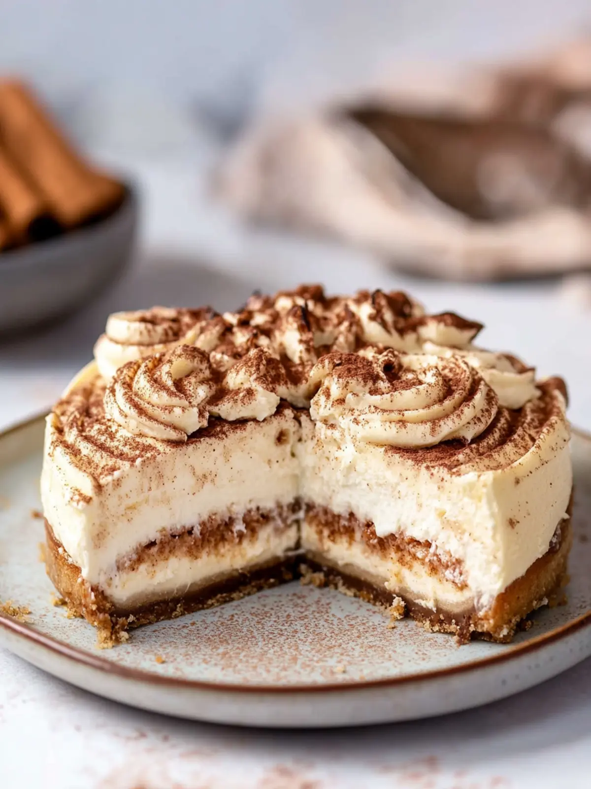 Cinnamon Roll Cheesecake: A Perfect Sweet Twist for Dessert Lovers Cinnamon Roll Cheesecake