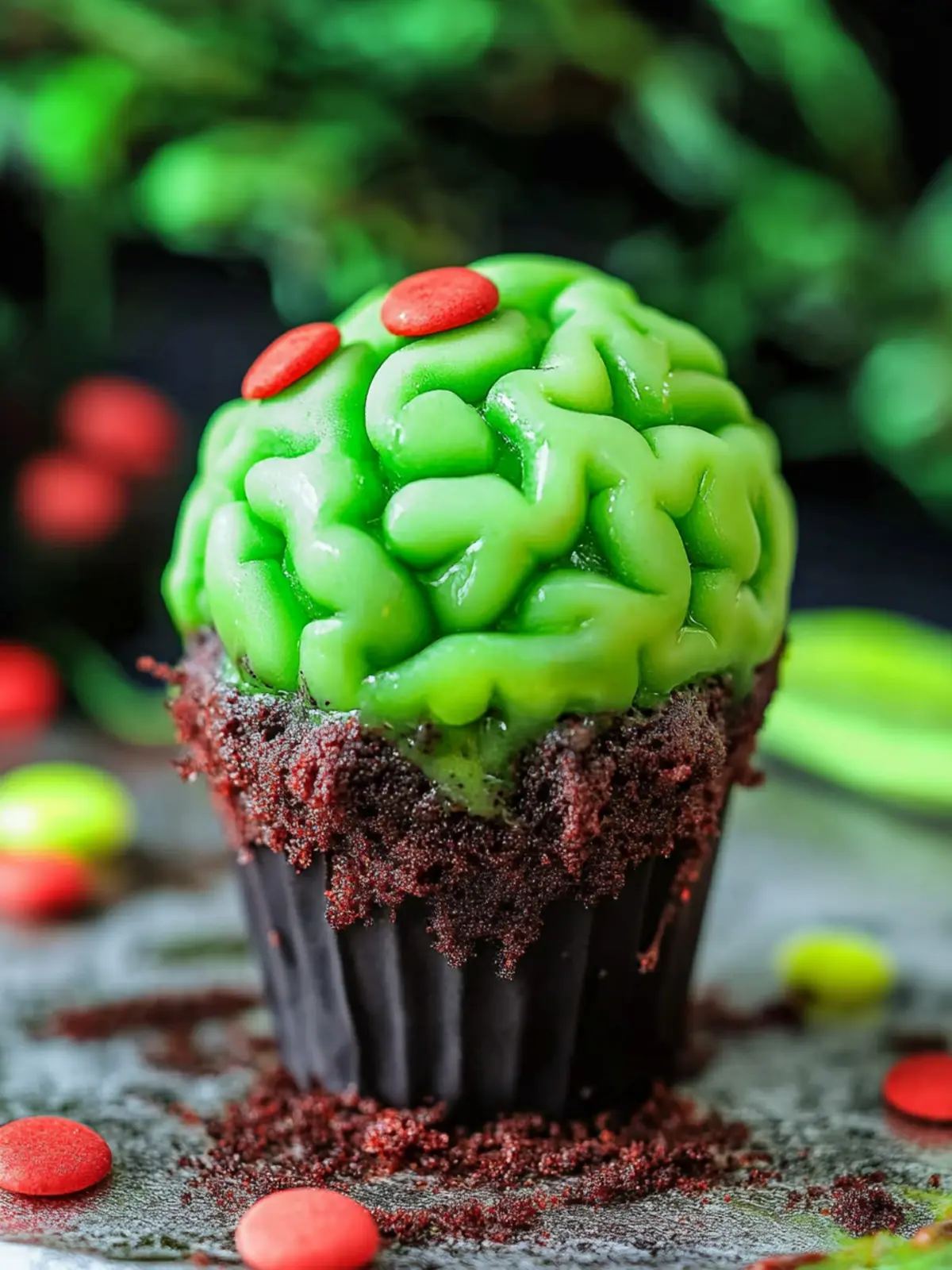 Zombie Brain Dirt Cups That Will Thrill Your Halloween Bash Zombie Brain Dirt Cups