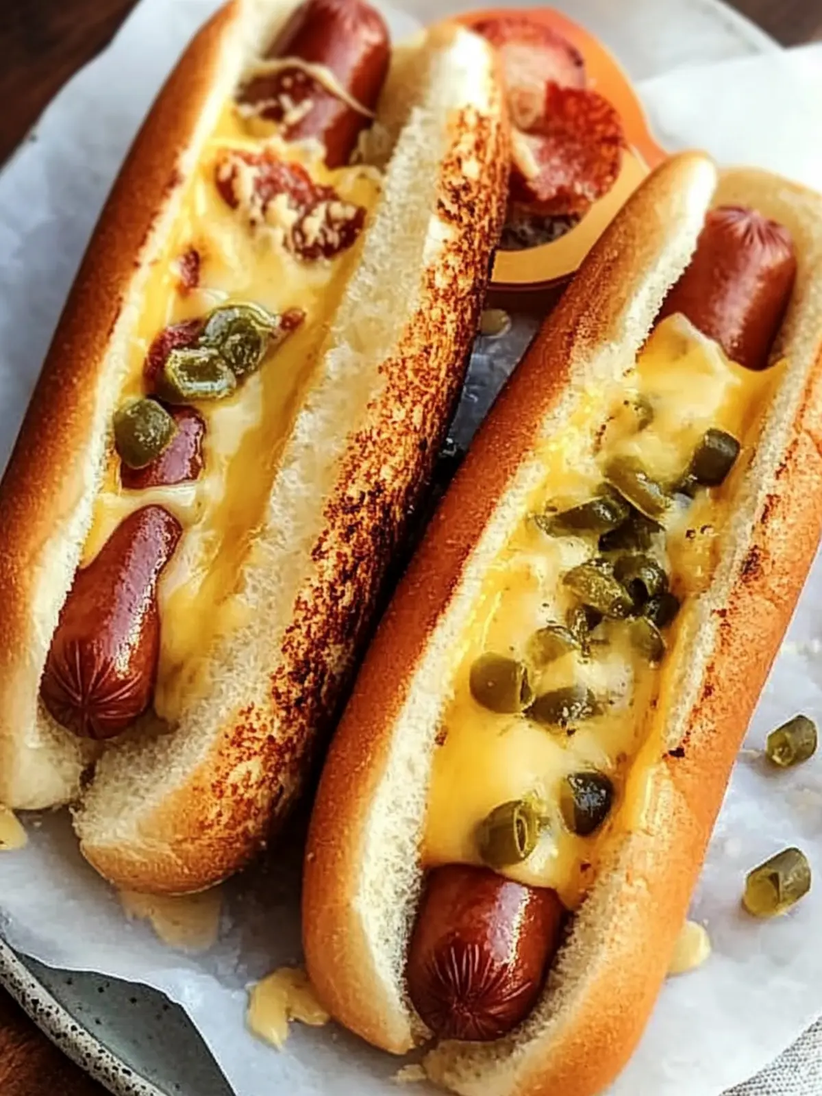Garlic Butter Grilled Cheese Hot Dog: A Tasty Twist! Garlic Butter Grilled Cheese Hot Dog