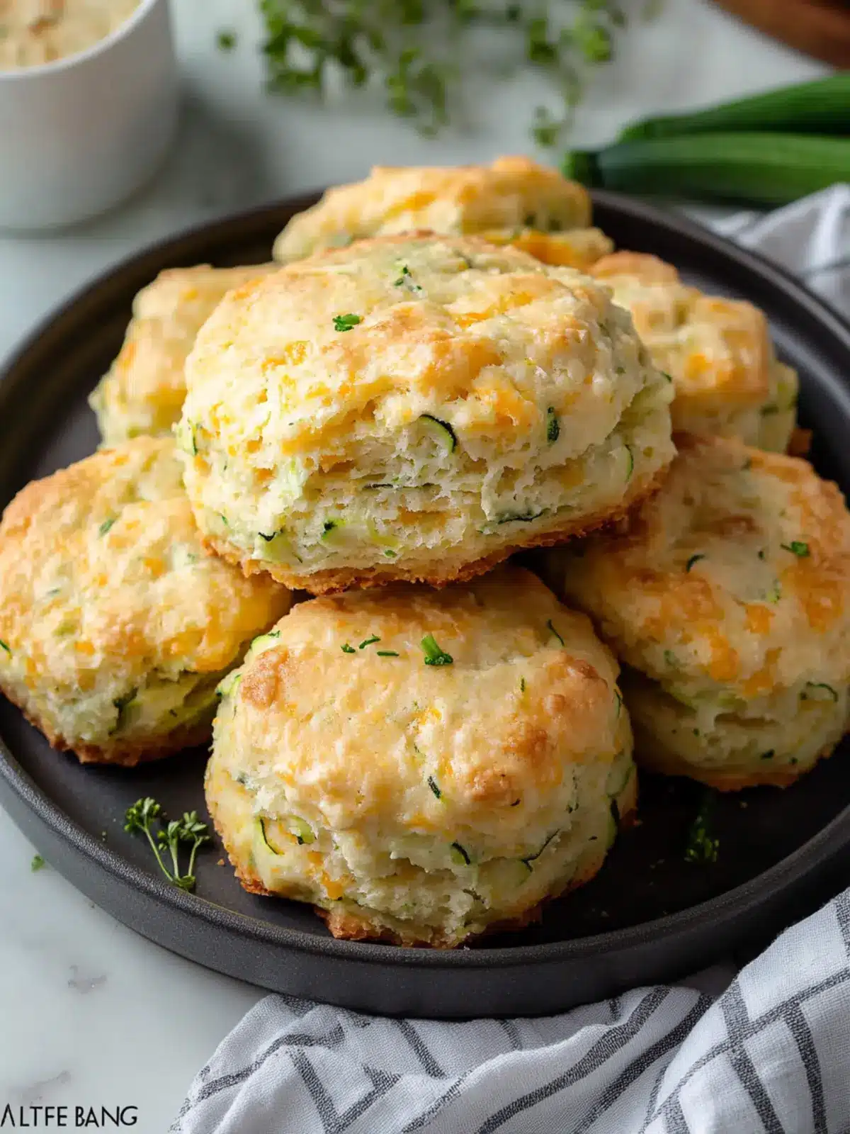 Savory Zucchini Cheddar Biscuits That Steal the Show Zucchini Cheddar Biscuits