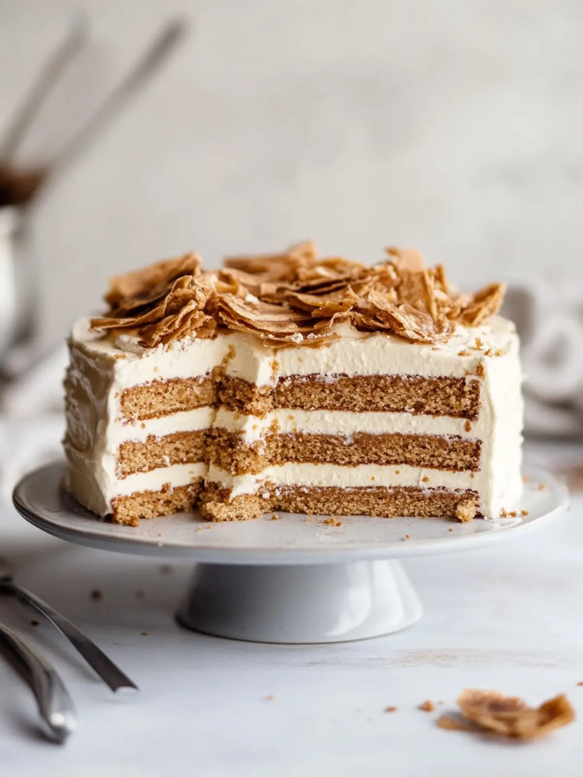 Indulge in Cookie Butter Icebox Cake: A No-Bake Delight Cookie Butter Icebox Cake