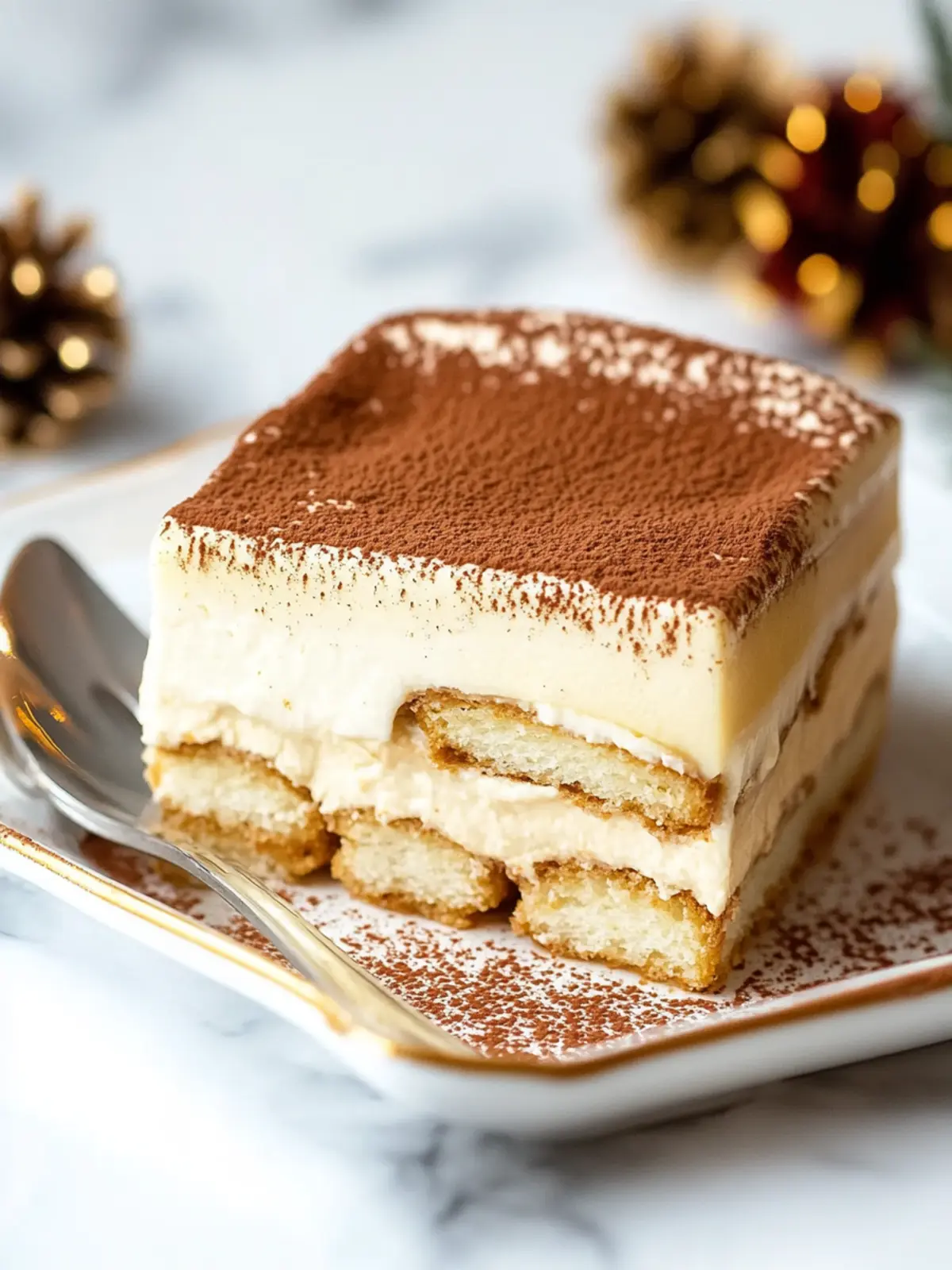 Irresistible Eggnog Tiramisu: A Festive No-Bake Delight Eggnog Tiramisu