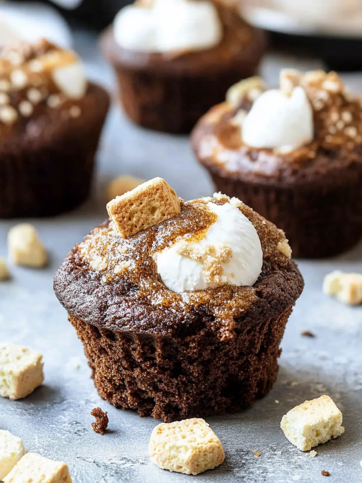 S’mores Muffins: Irresistibly Gooey and Easy to Make S’mores Muffins