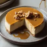 Decadent Paleo Salted Caramel Pumpkin Cheesecake Recipe Paleo Salted Caramel Pumpkin Cheesecake