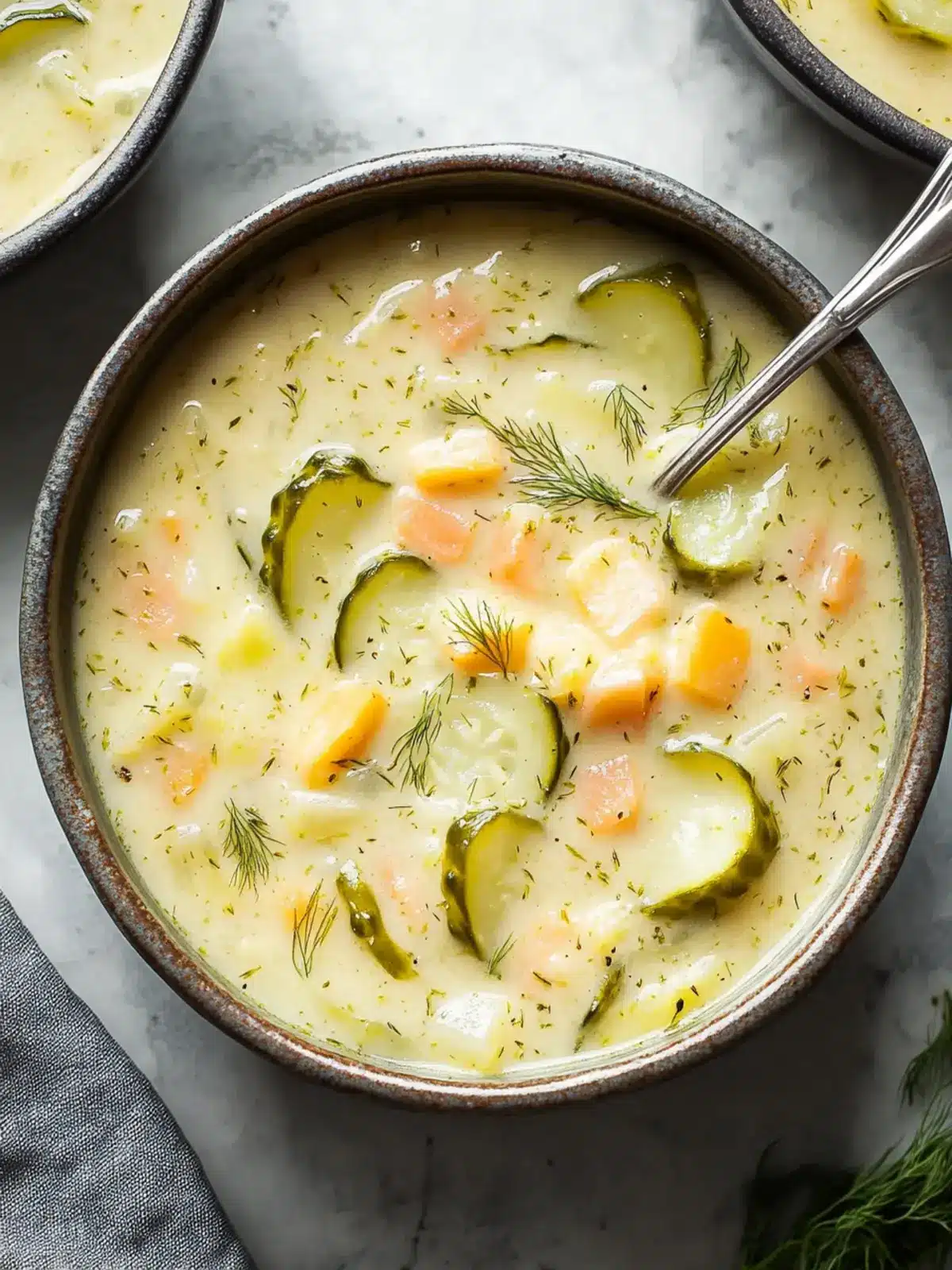 Dill Pickle Soup: A Comforting Twist on Classic Flavors Dill Pickle Soup