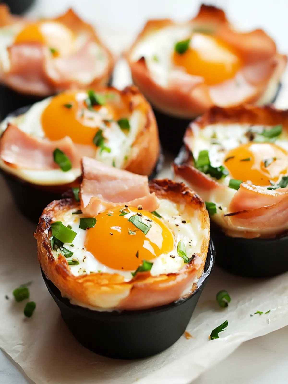 Delicious Ham and Cheese Egg Cups for Quick Breakfast Bliss Ham and Cheese Egg Cups
