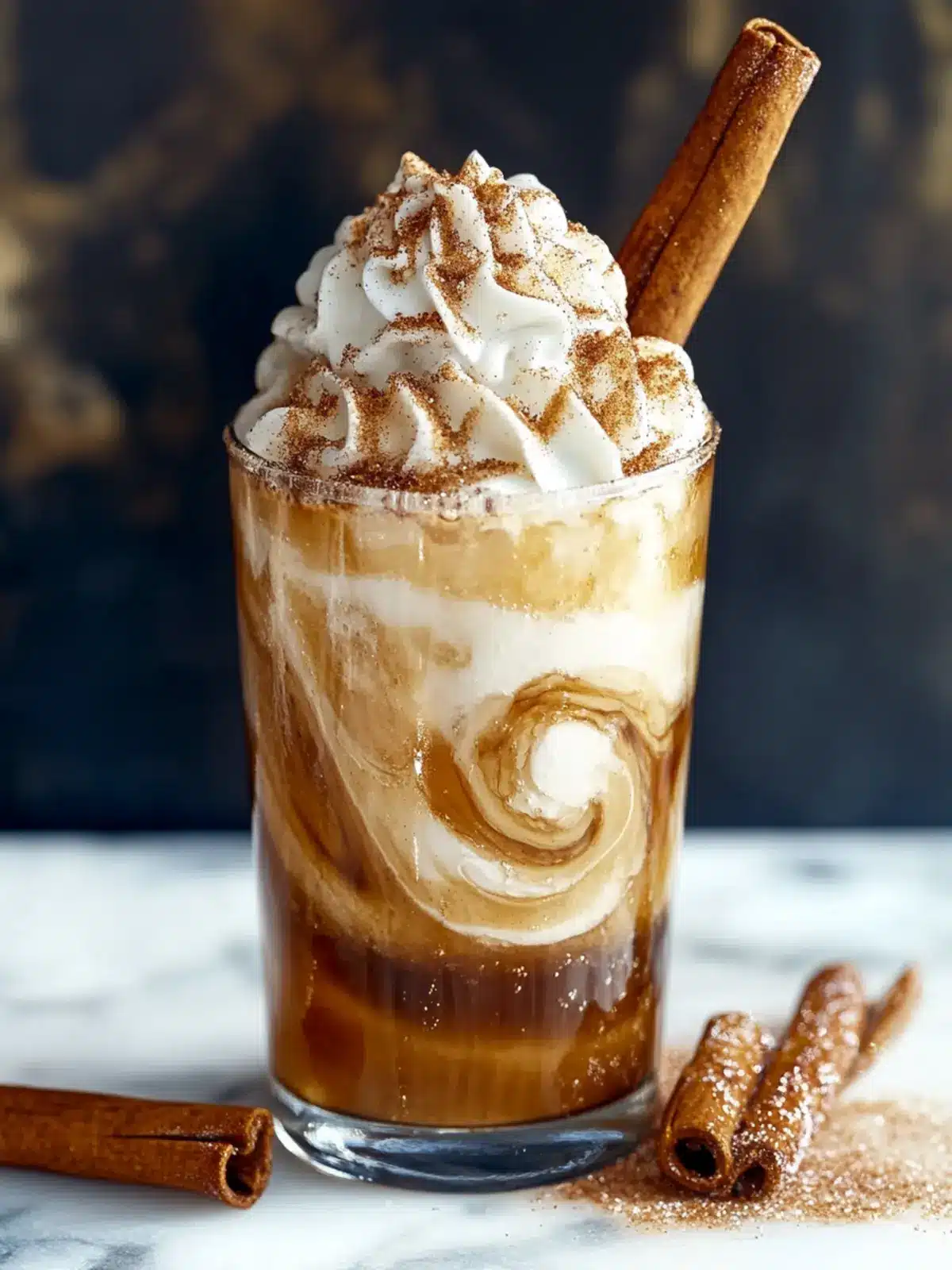 Cinnamon Roll Dirty Soda: Your New Easy Creamy Delight Cinnamon Roll Dirty Soda