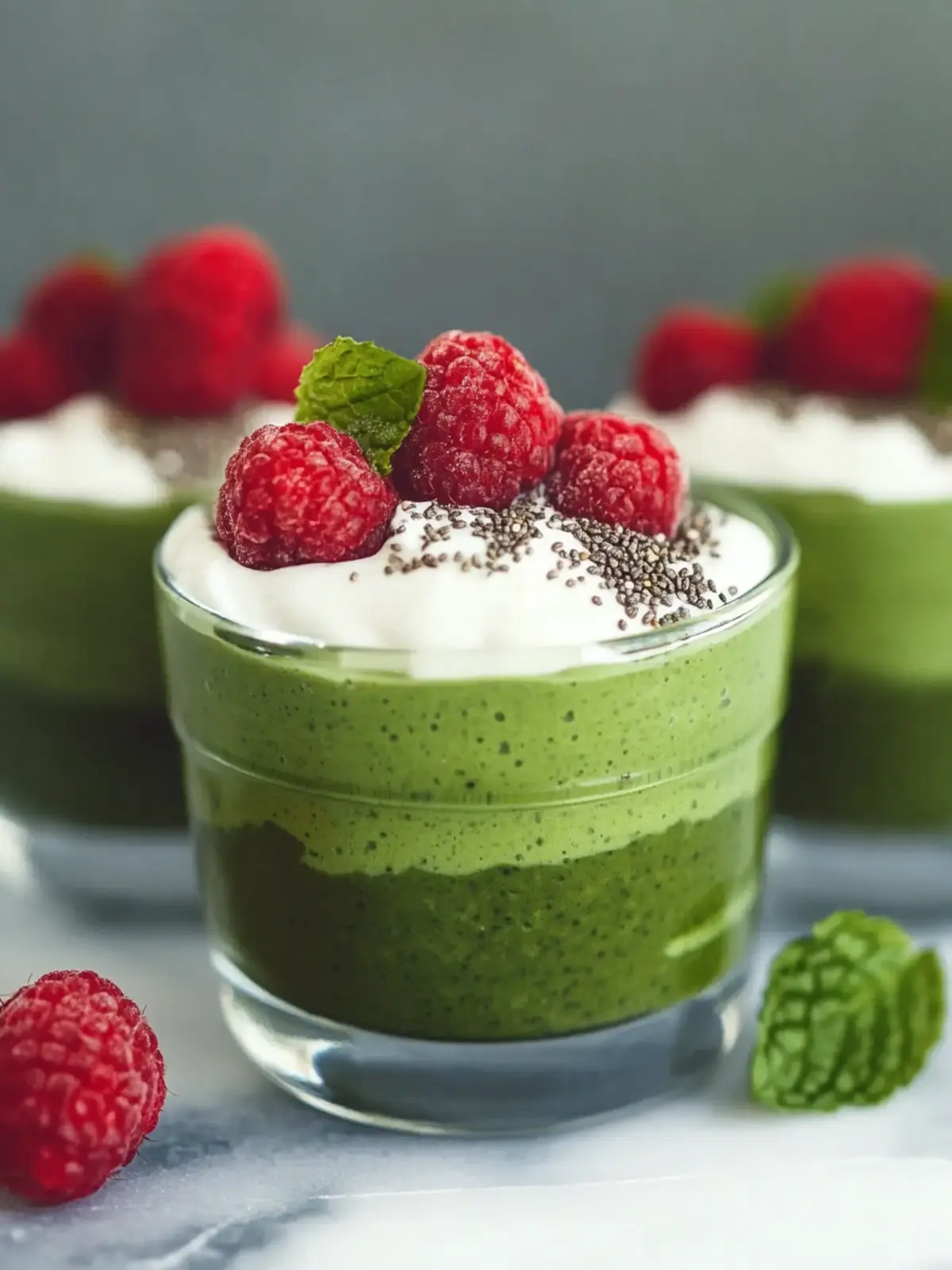 Elevate Your Breakfast with High-Protein Matcha Chia Pudding High-Protein Matcha Chia Pudding